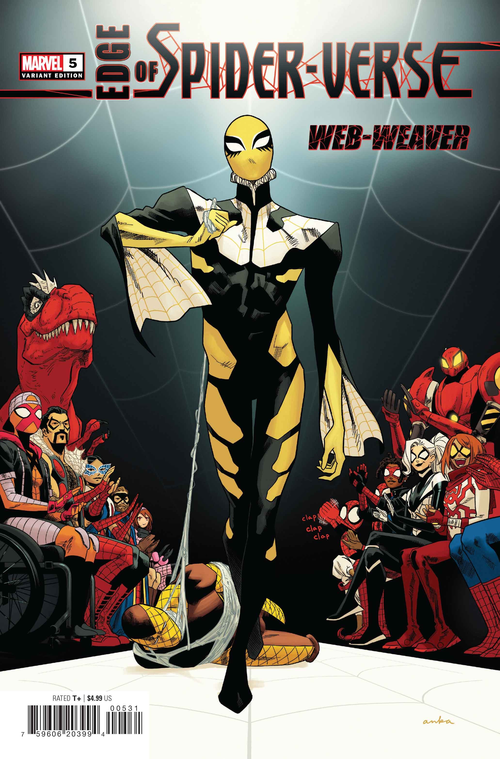 EDGE OF SPIDER-VERSE #5 Variant Cover by KRIS ANKA