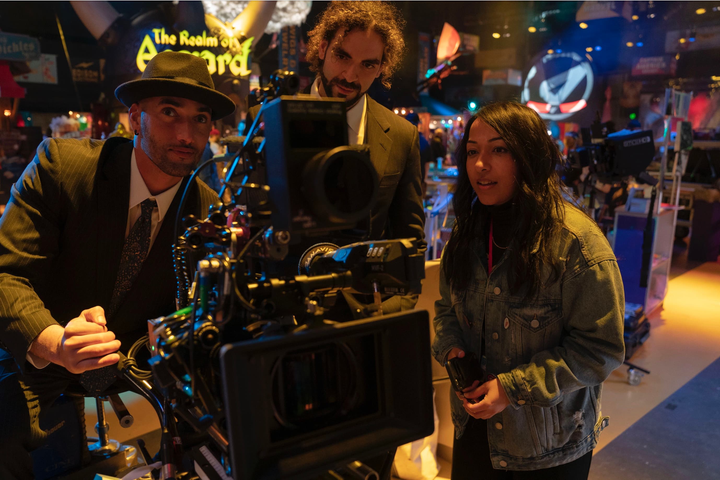 Directors Bilall Fallah and Adil El Arbi, and Executive Producer Sana Amanat