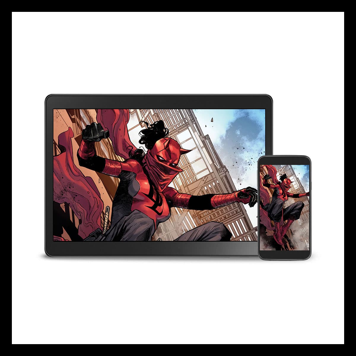 Marvel Insider Featured Rewards Digital Wallpaper Elektra from Daredevil #25