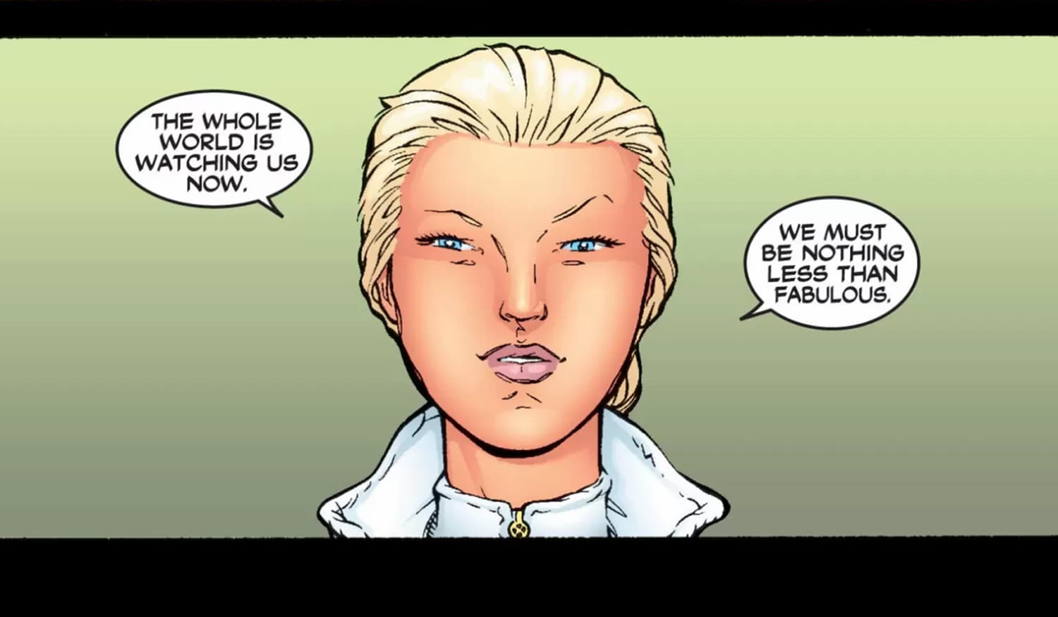 NEW X-MEN (2001) #122 artwork by Frank Quitely Tim Townsend, Richard Perotta, Sandu Florea, and Hi-Fi Design