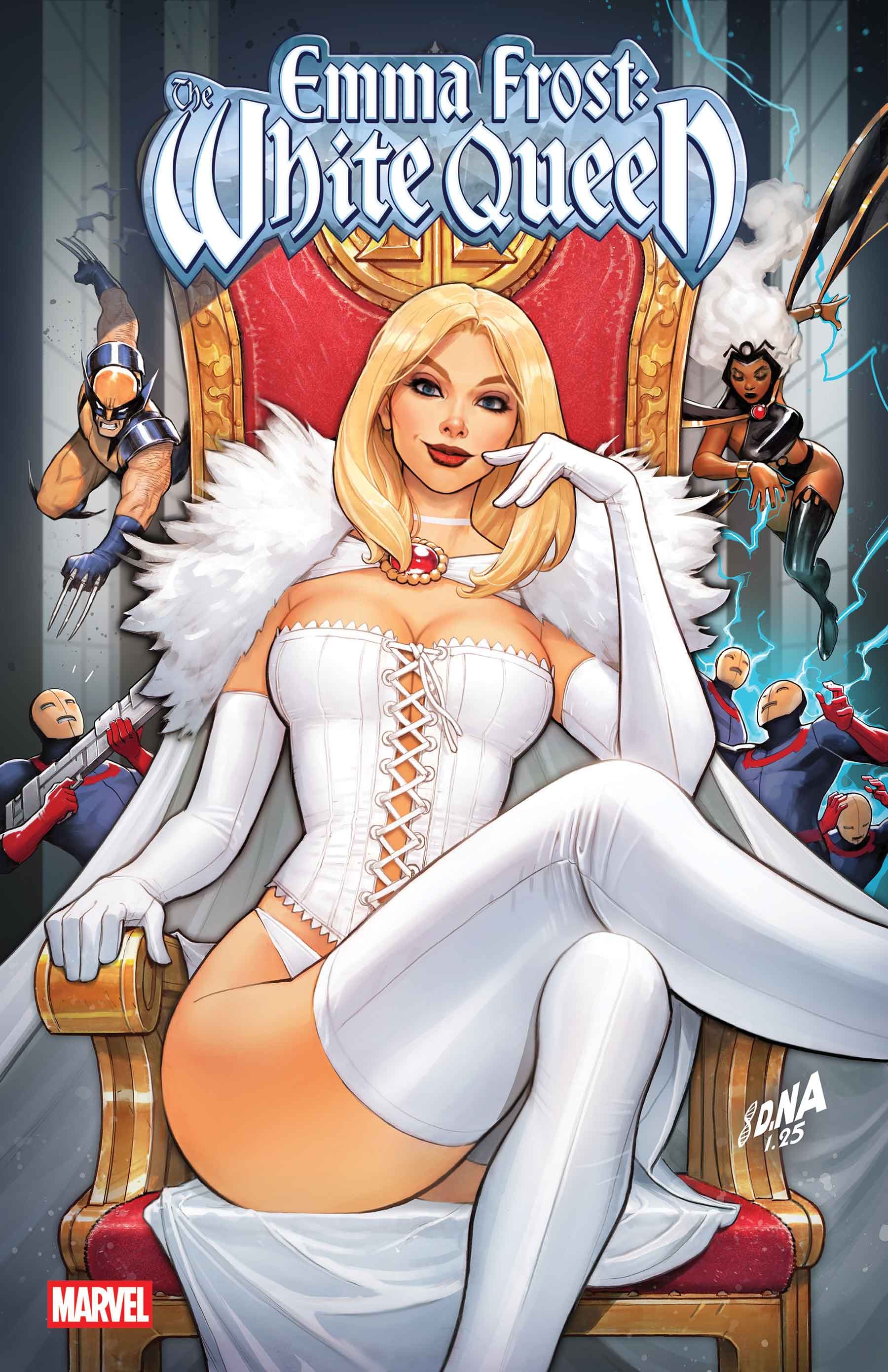 EMMA FROST: THE WHITE QUEEN #1 Cover by DAVID NAKAYAMA