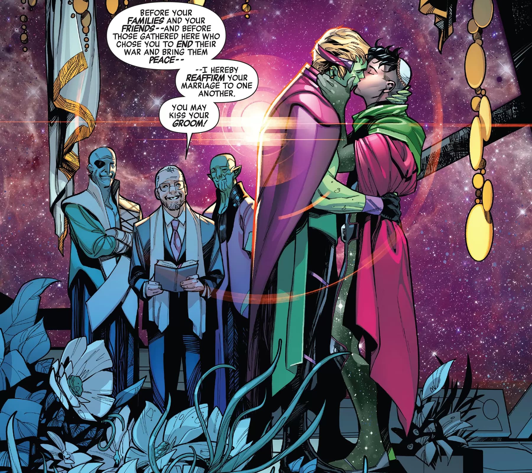 EMPYRE: AFTERMATH AVENGERS (2020) #1 art by Valerio Schiti and Marte Gracia