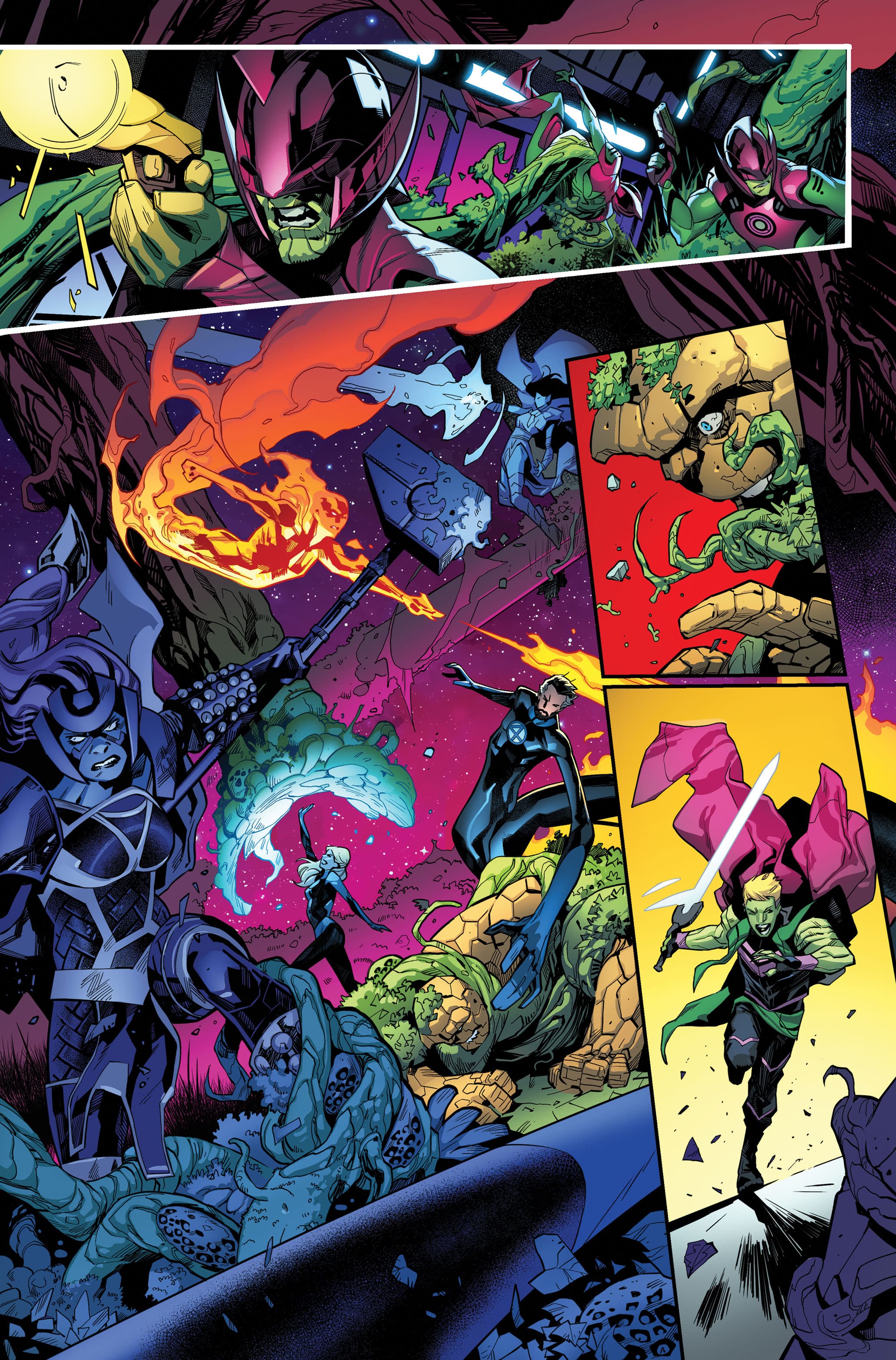 Empyre #1 preview art