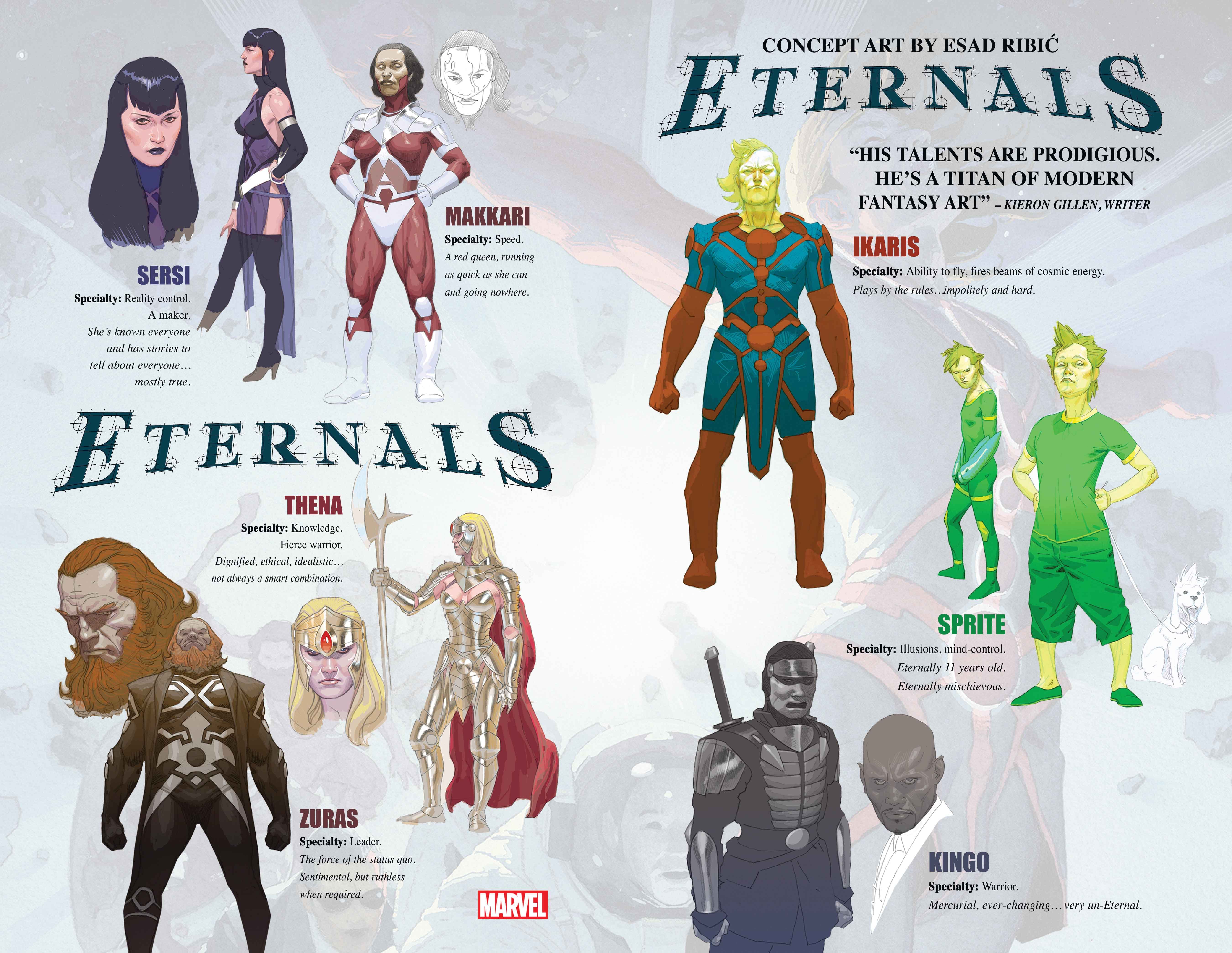 Eternals concept art