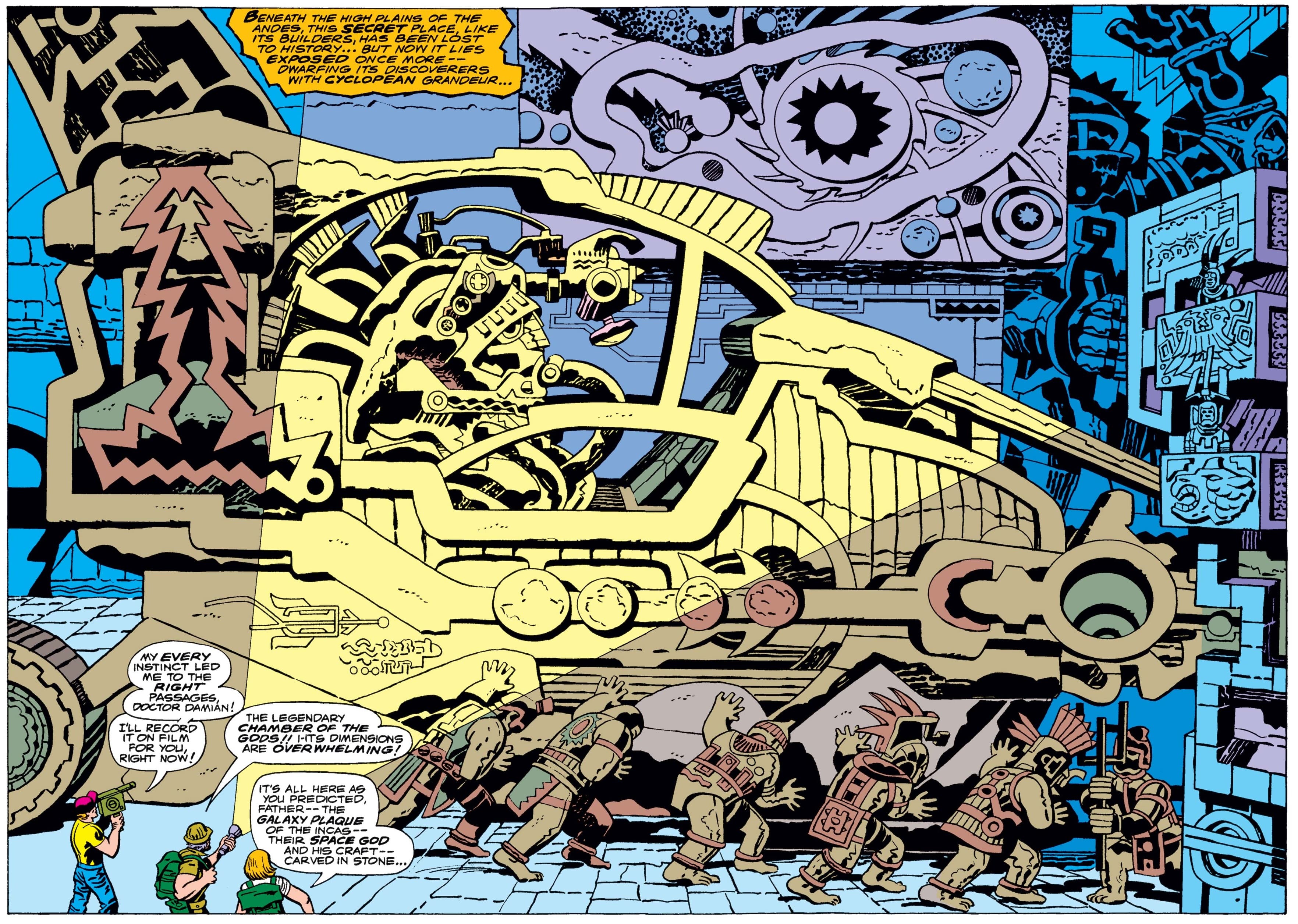 The Chamber of the Gods in ETERNALS (1976) #1,