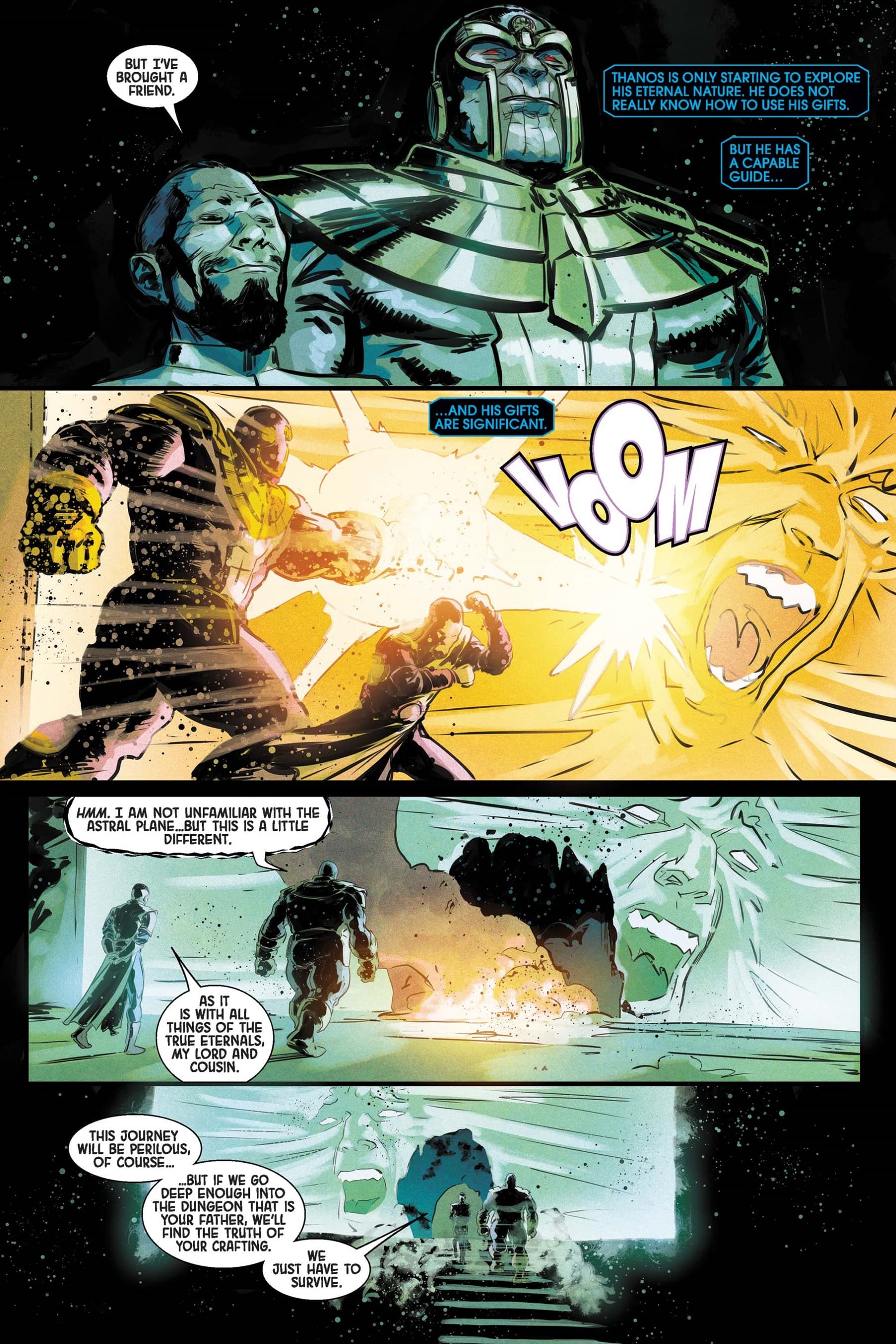 Thanos’ perilous journey to beat death in ETERNALS (2021) #11.