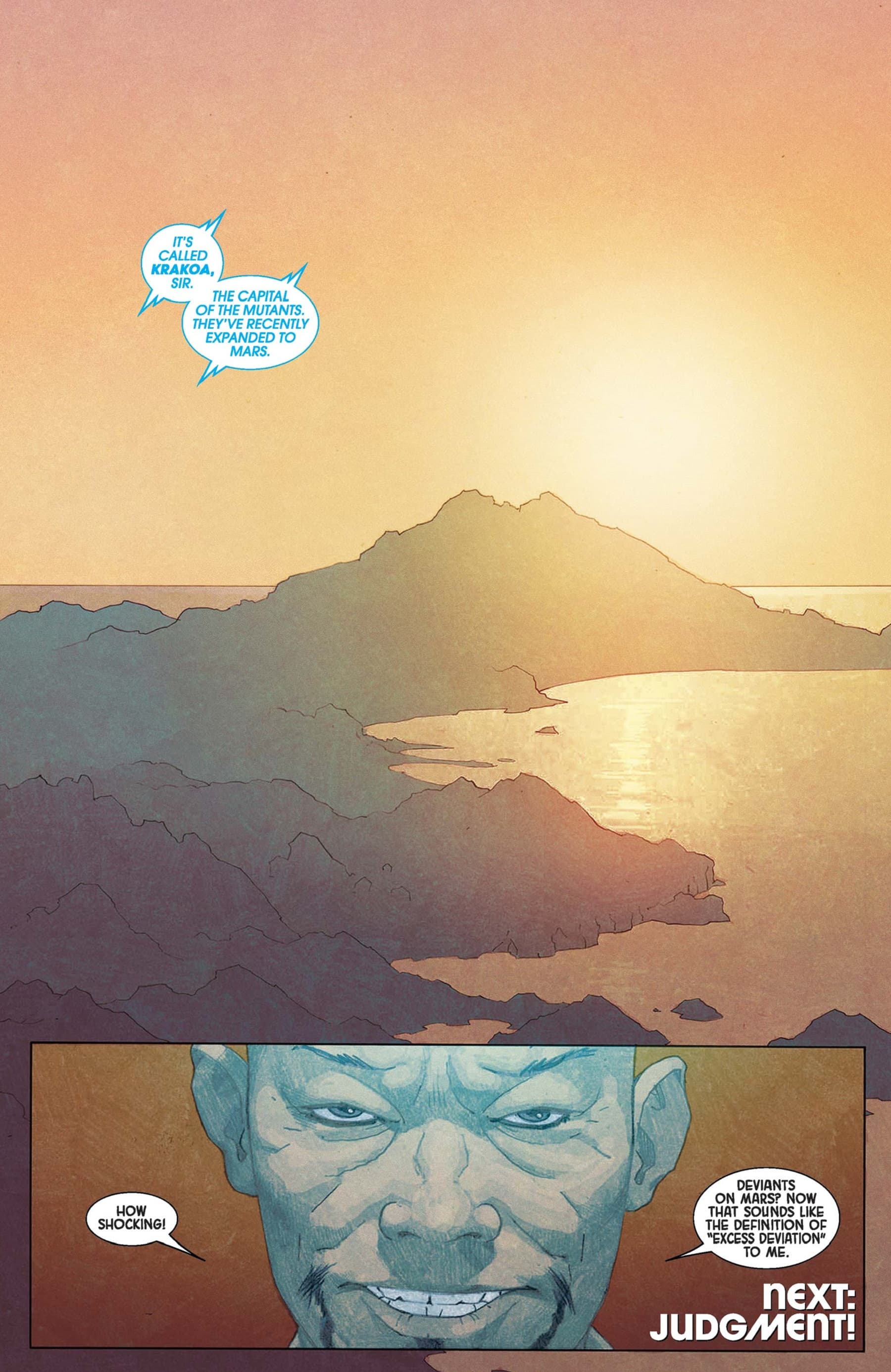 Druig has his eyes towards Krakoa in ETERNALS (2021) #12.