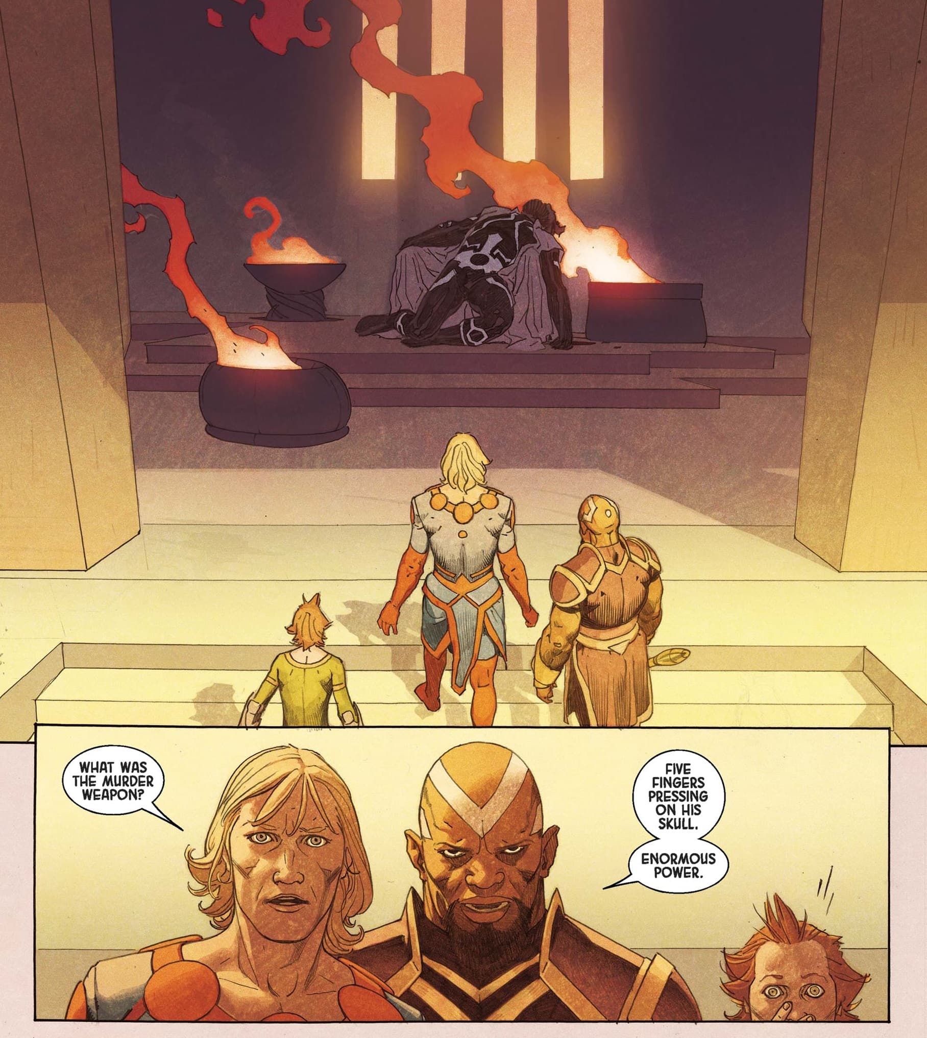 Zuras has been murdered by an Eternal!