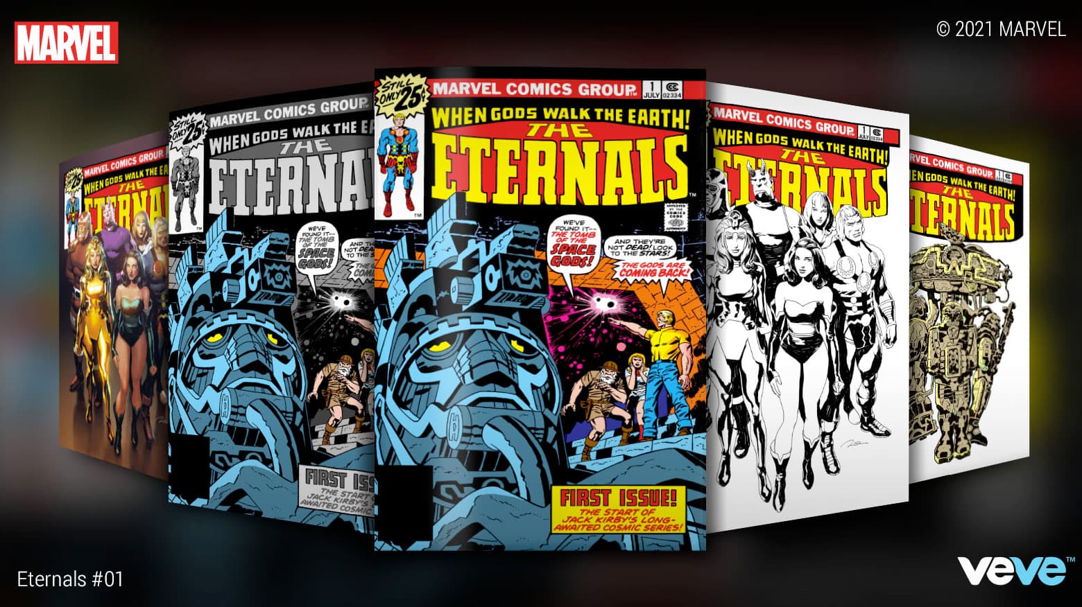 Eternals #1 on VeVe