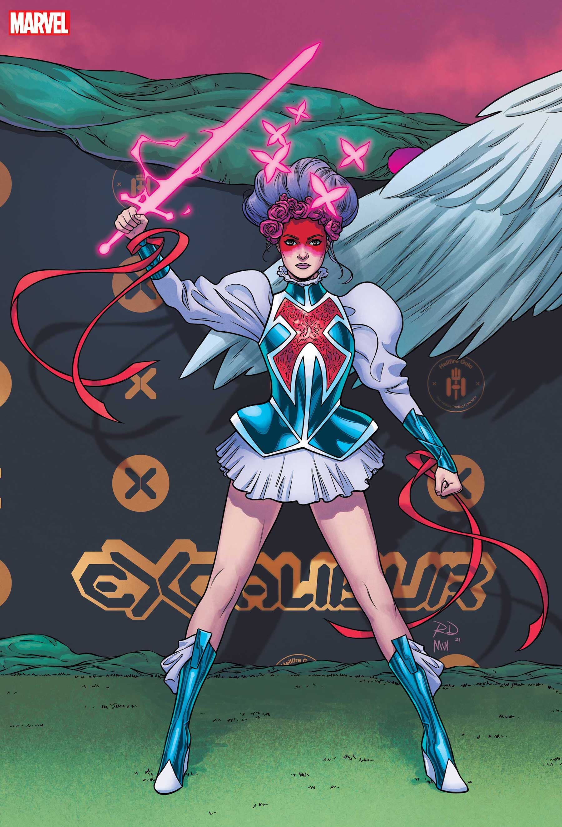 Russell Dauterman Hellfire Gala Connecting Covers