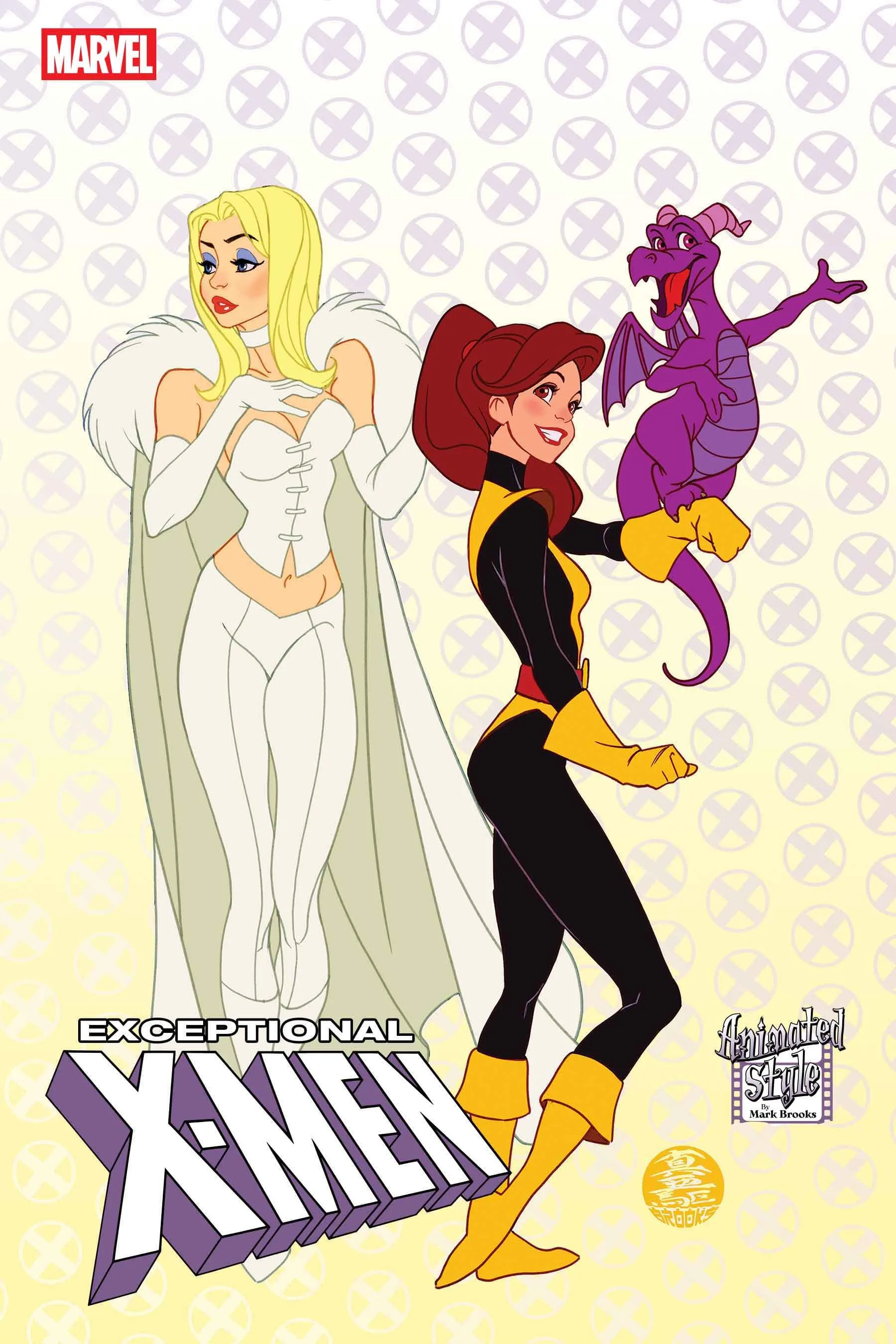 EXCEPTIONAL X-MEN #6 Animated-Style Variant Cover by Mark Brooks