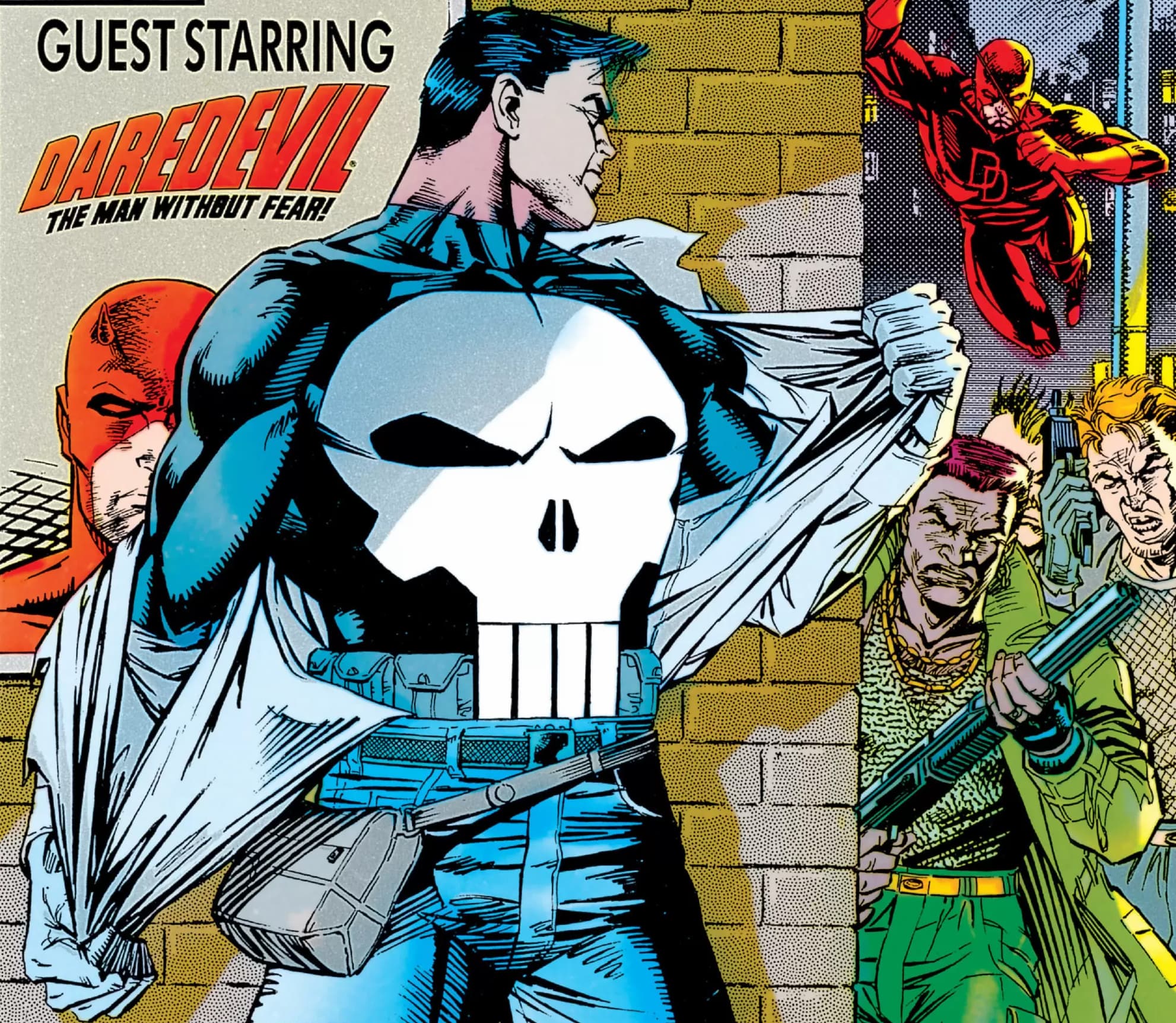 PUNISHER WAR JOURNAL (1988) #2 cover by Jim Lee and Gregory Wright