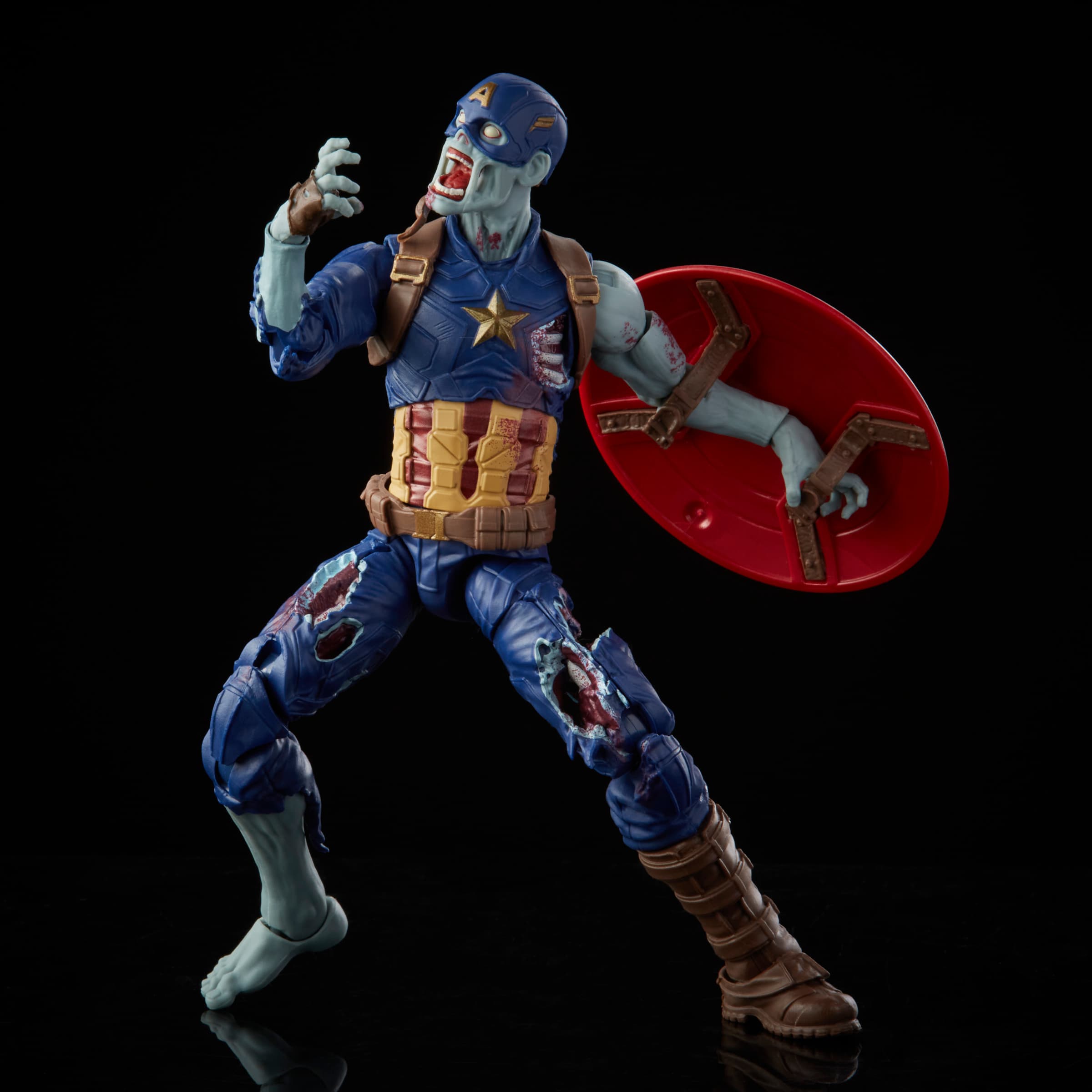 Marvel Legends Zombie Captain America / shop it <a href="https://www.amazon.com/Avengers-AVN-Legends-MSE-9/dp/B08MVGMHZT">here</a>