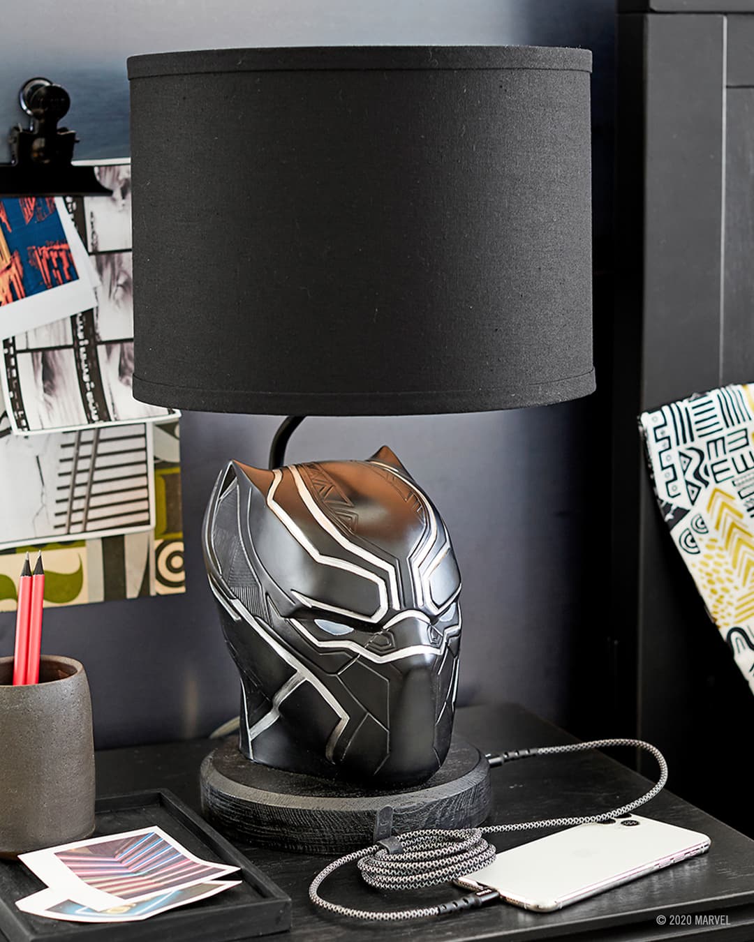 Black panther store room decor