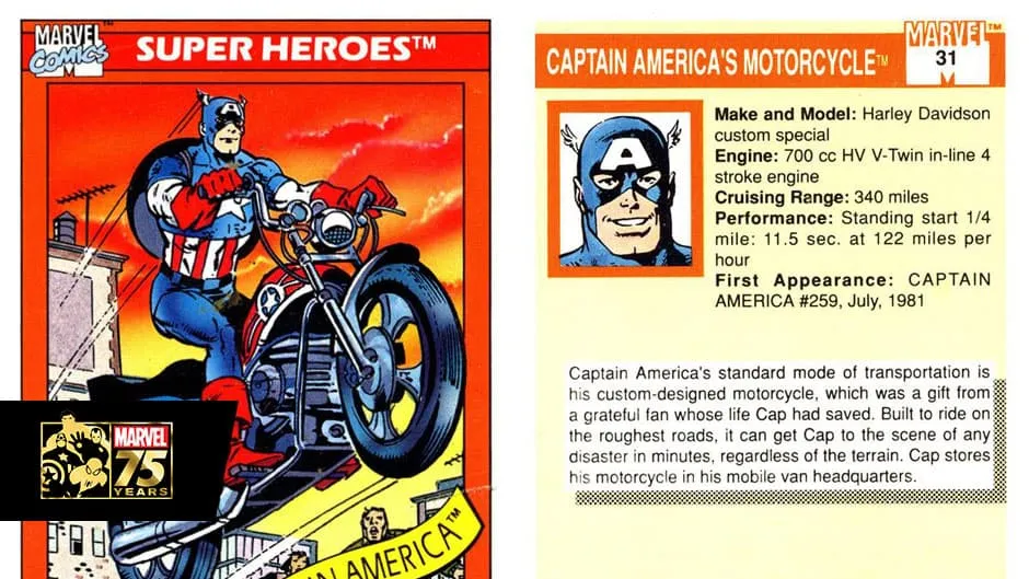 Image for Marvel 75: Trading Cards of the 90’s