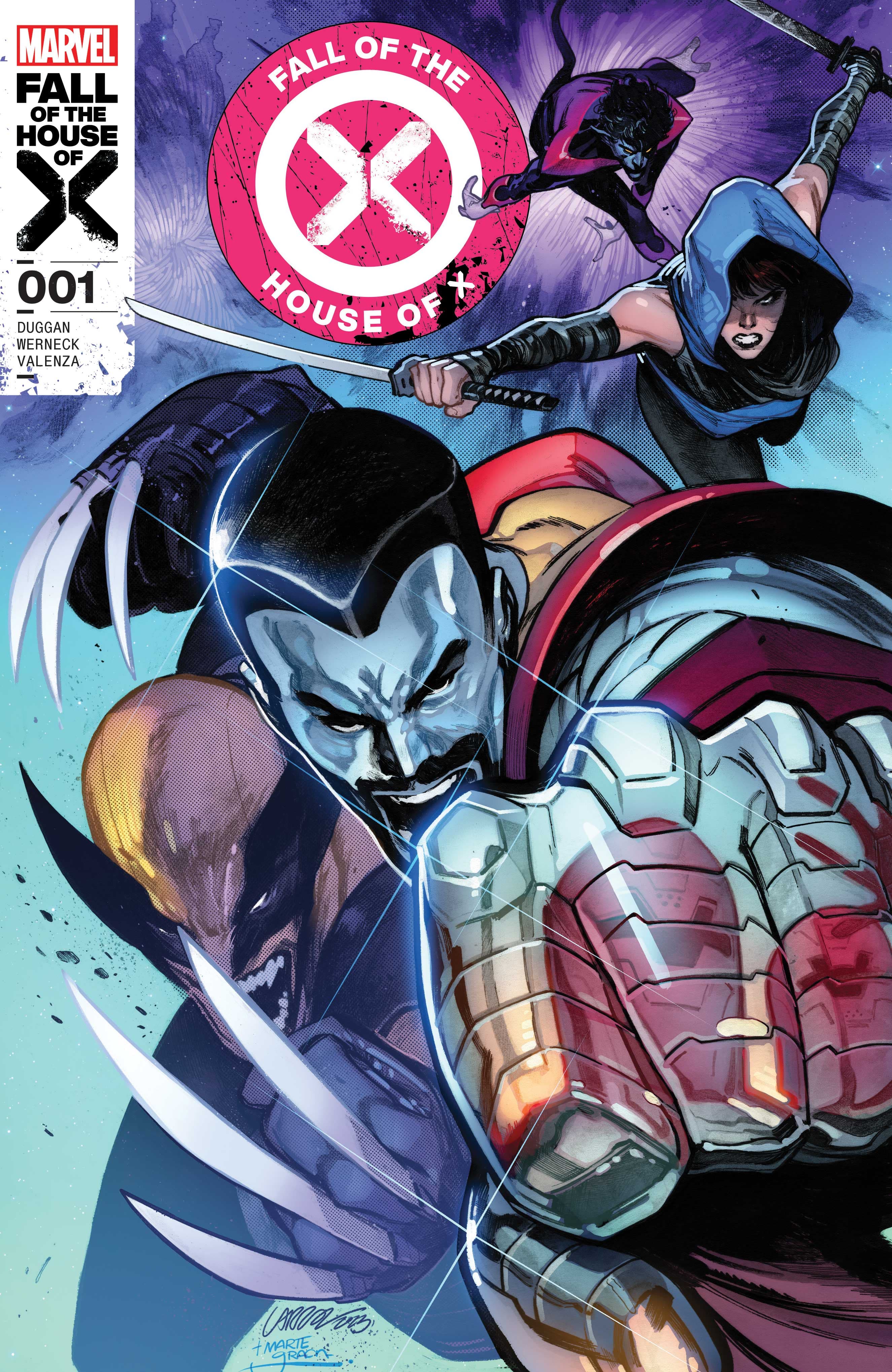 FALL OF THE HOUSE OF X #1 cover by Pepe Larraz