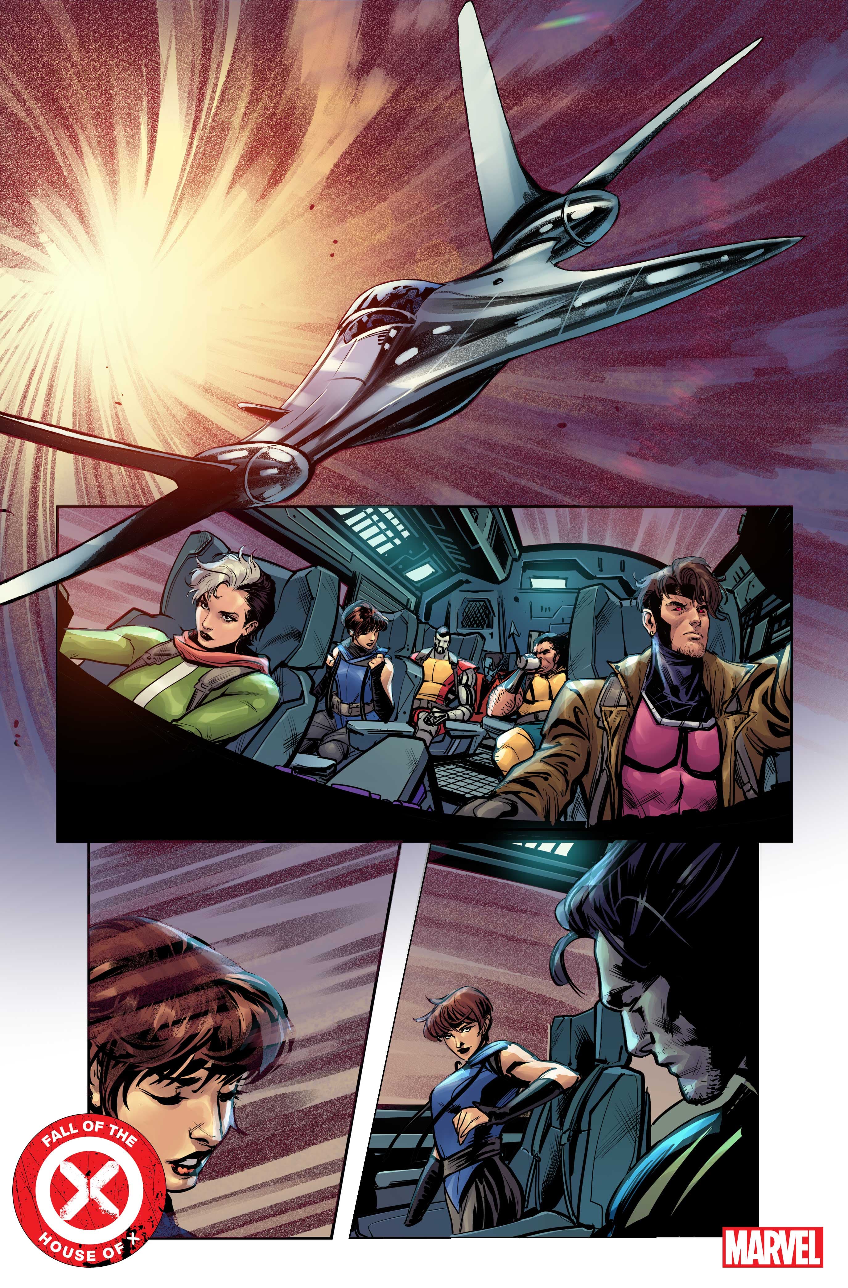 FALL OF THE HOUSE OF X #1 interior artwork by Lucas Werneck
