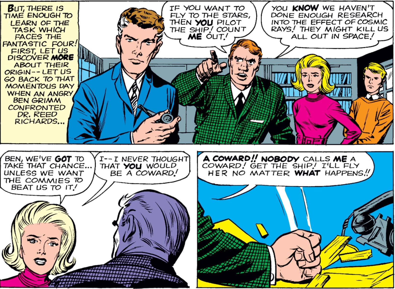 Fantastic Four wants to beat the commies