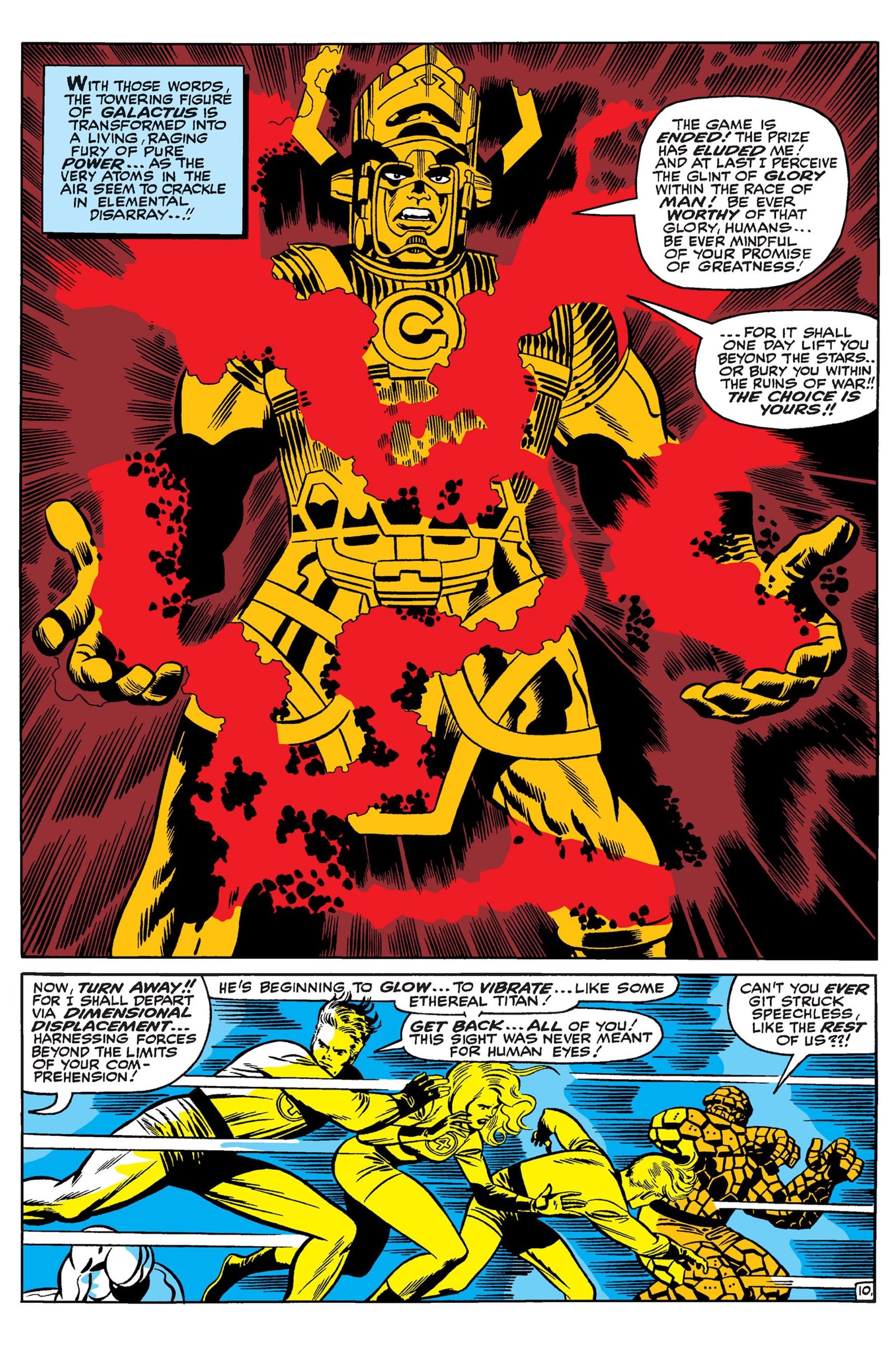 FANTASTIC FOUR (1961) #50 page by Stan Lee, Jack Kirby, Joe Sinnott, and Stan Goldberg