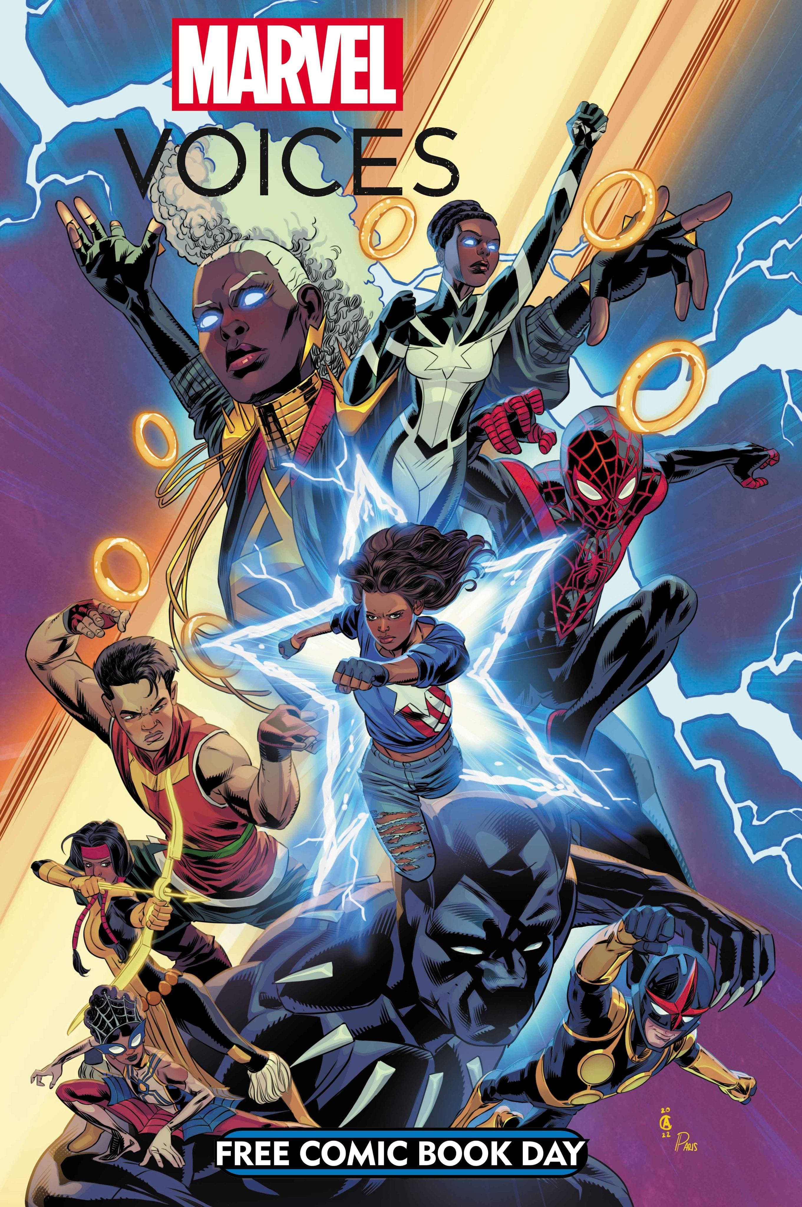 FREE COMIC BOOK DAY 2023: MARVEL’S VOICES #1 Cover by CHRIS ALLEN