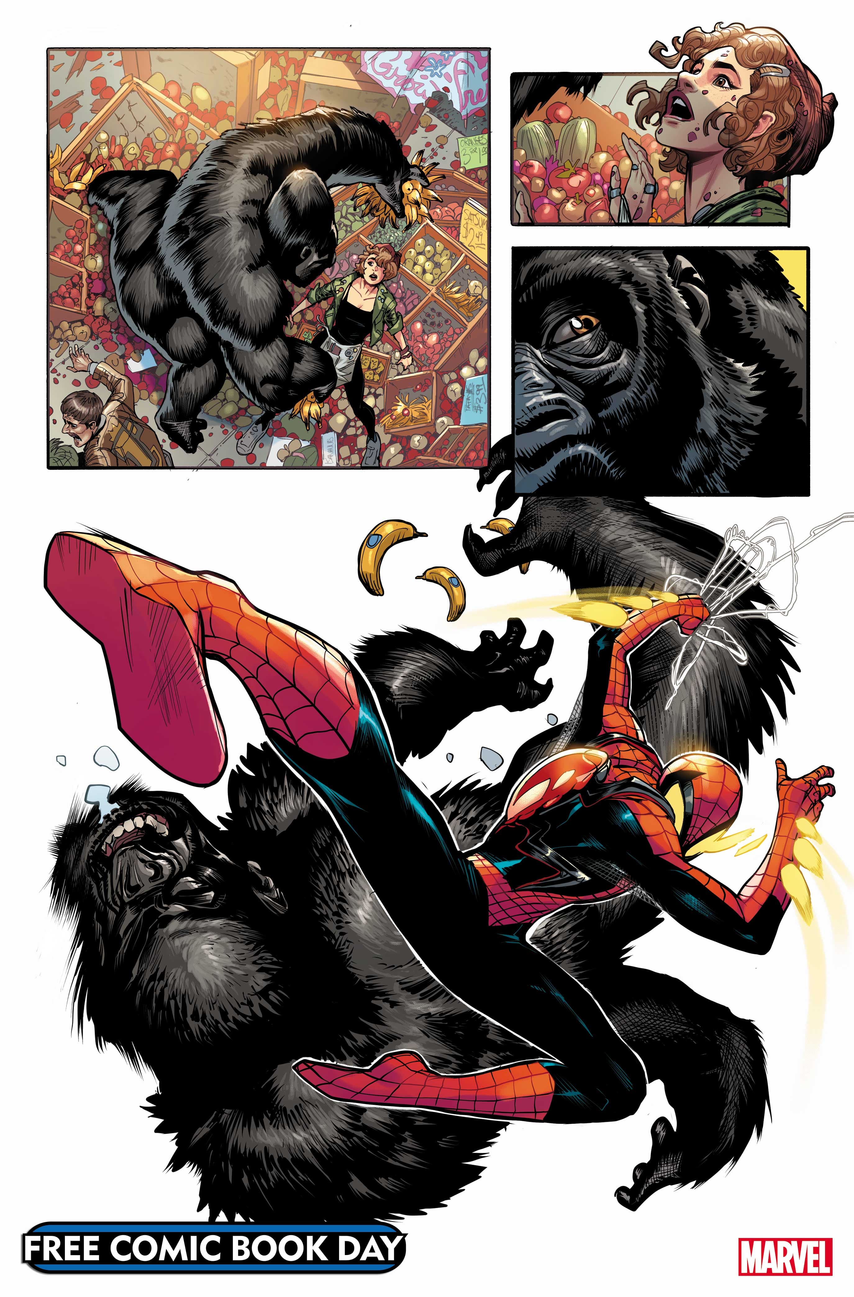 FREE COMIC BOOK DAY 2023: SPIDER-MAN/VENOM #1 interior artwork by Patrick Gleason