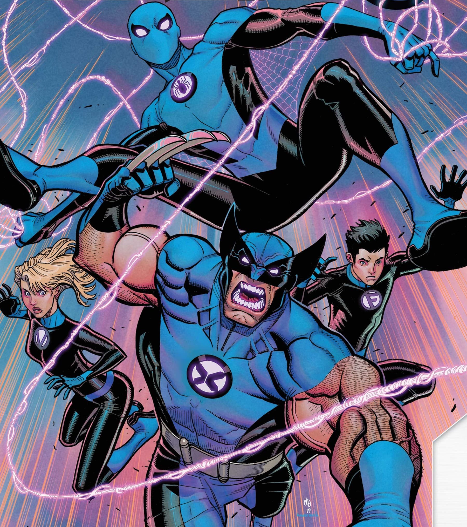 FANTASTIC FOUR (2018) #21 cover by Nick Bradshaw