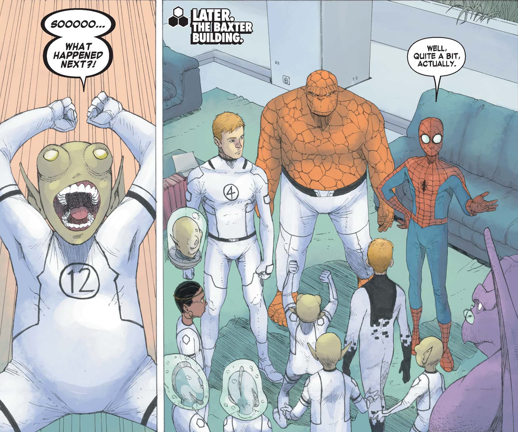 FF (2011) #22 by Jonathan Hickman and André Araújo