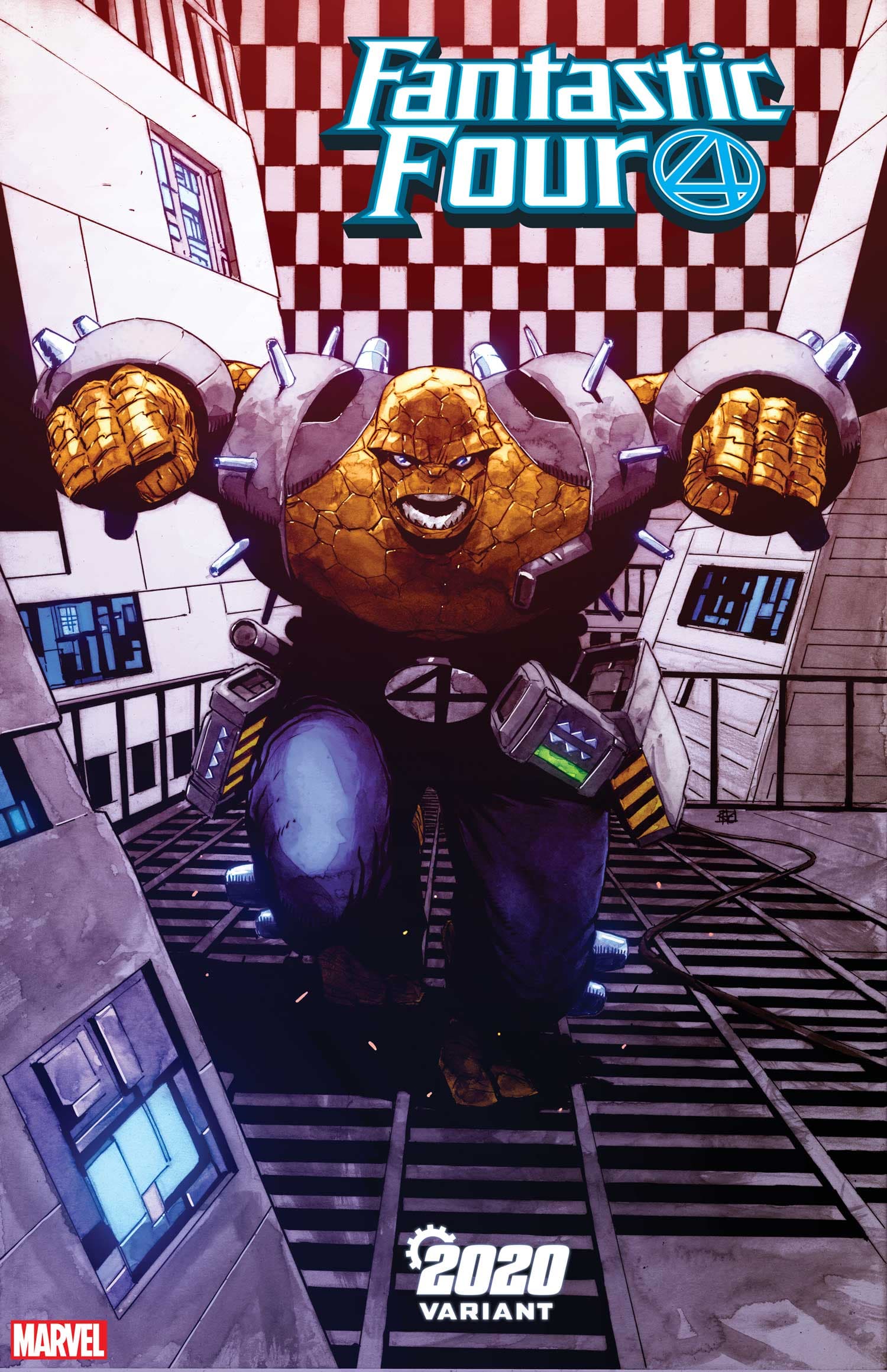 FANTASTIC FOUR #17 2020 VARIANT by KHOI PHAM with colors by MORRY HOLLOWELL 