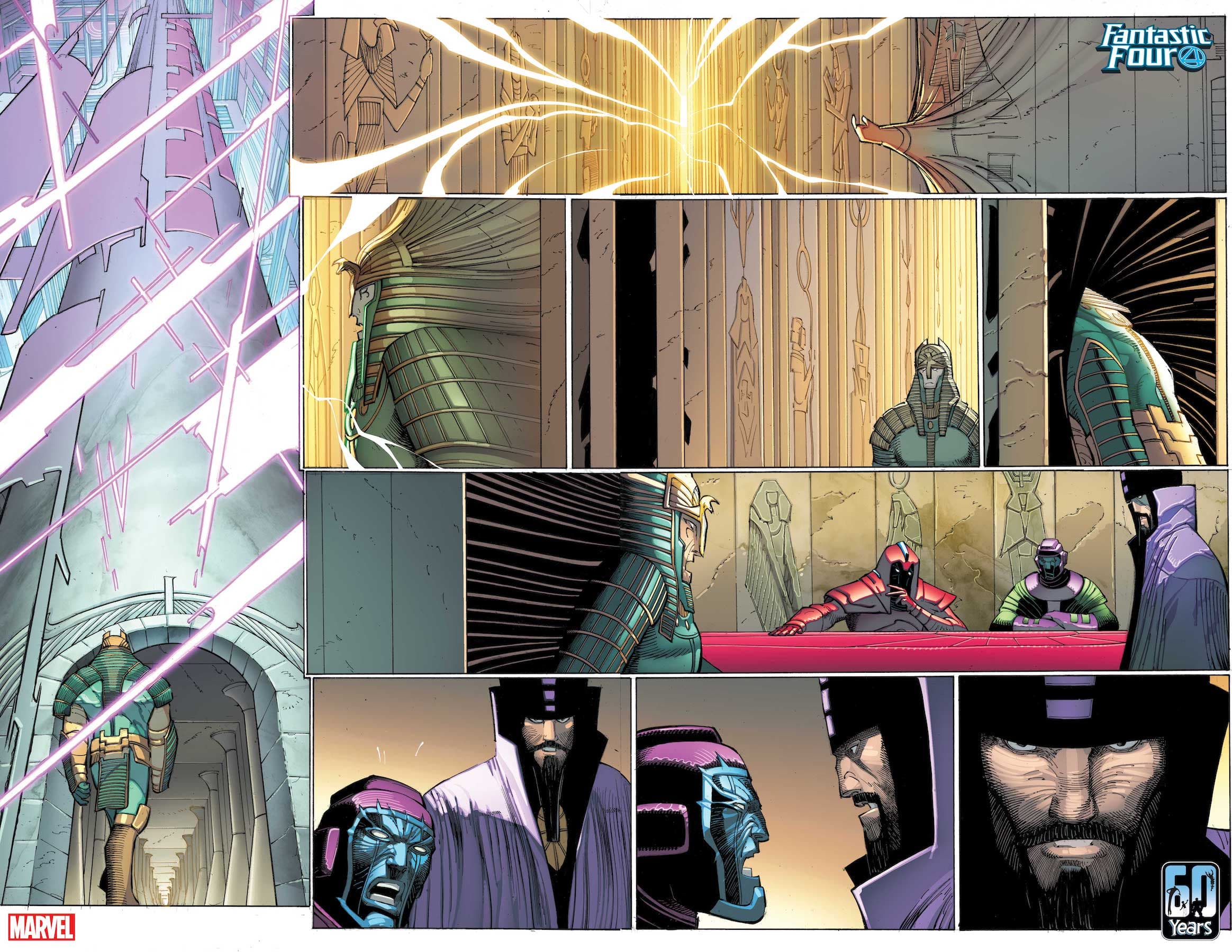 FANTASTIC FOUR #35 preview art by John Romita Jr. and JP Mayer
