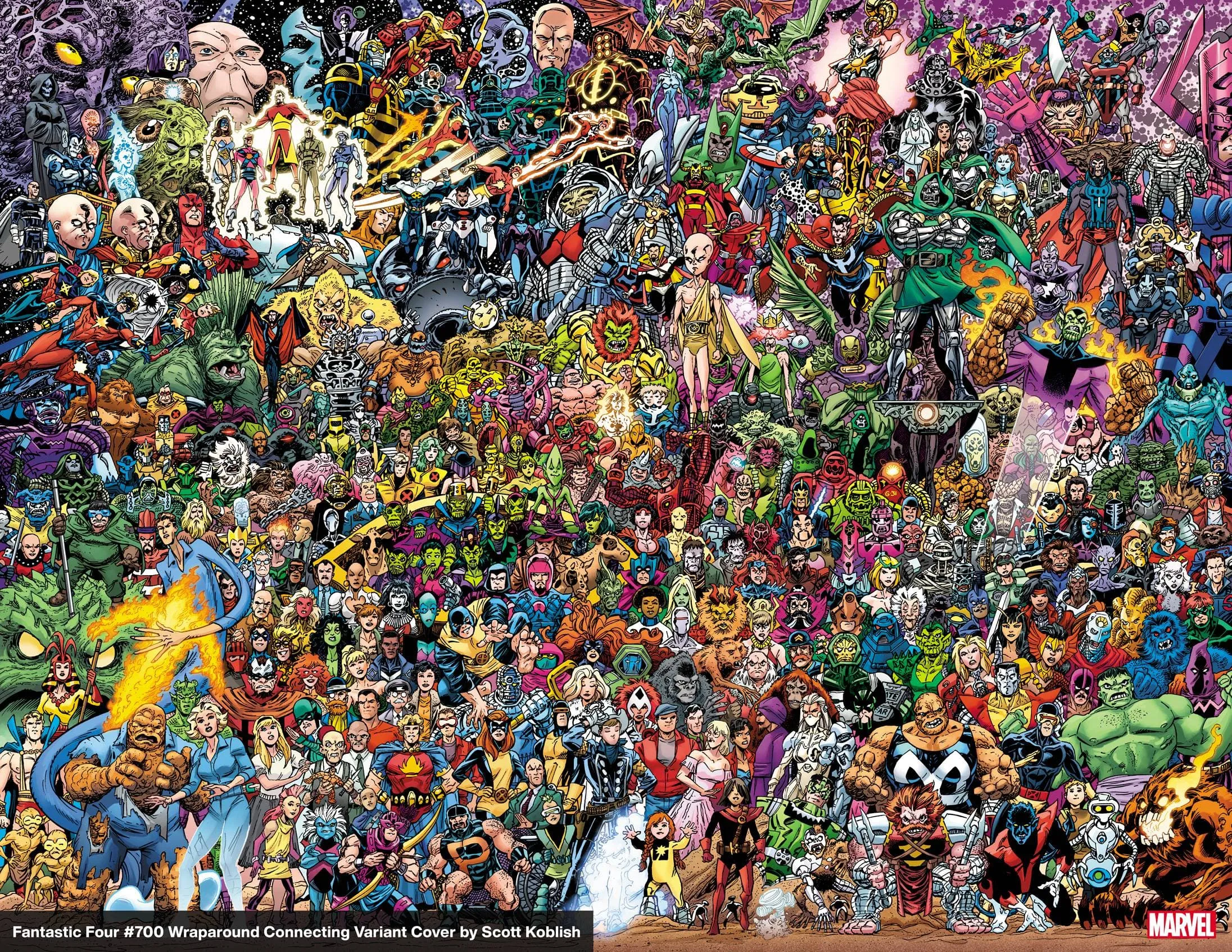 Artist Scott Koblish Celebrates the Fantastic Four's 700th Issue