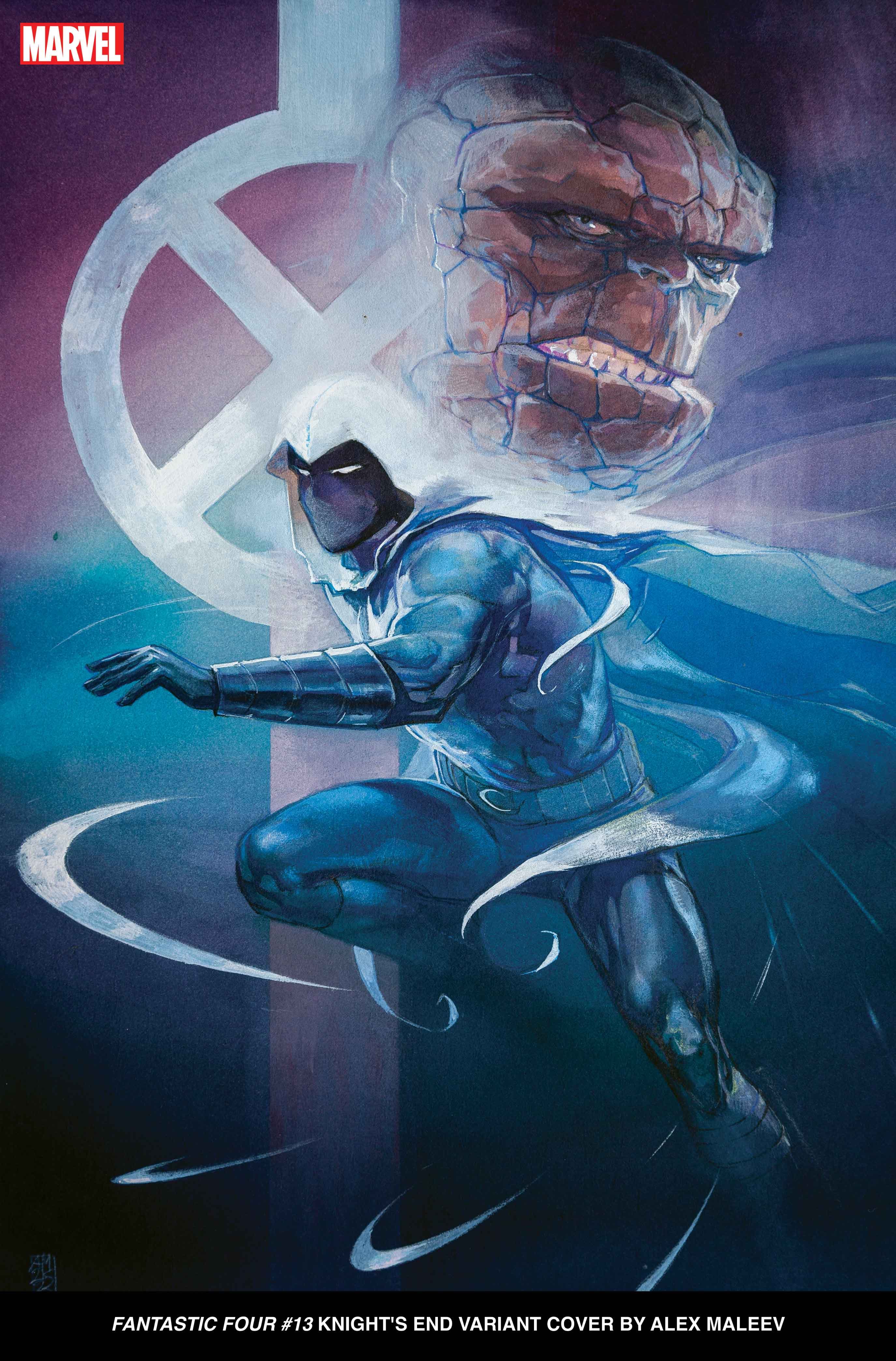 FANTASTIC FOUR #13 Knight's End Variant Cover by Alex Maleev