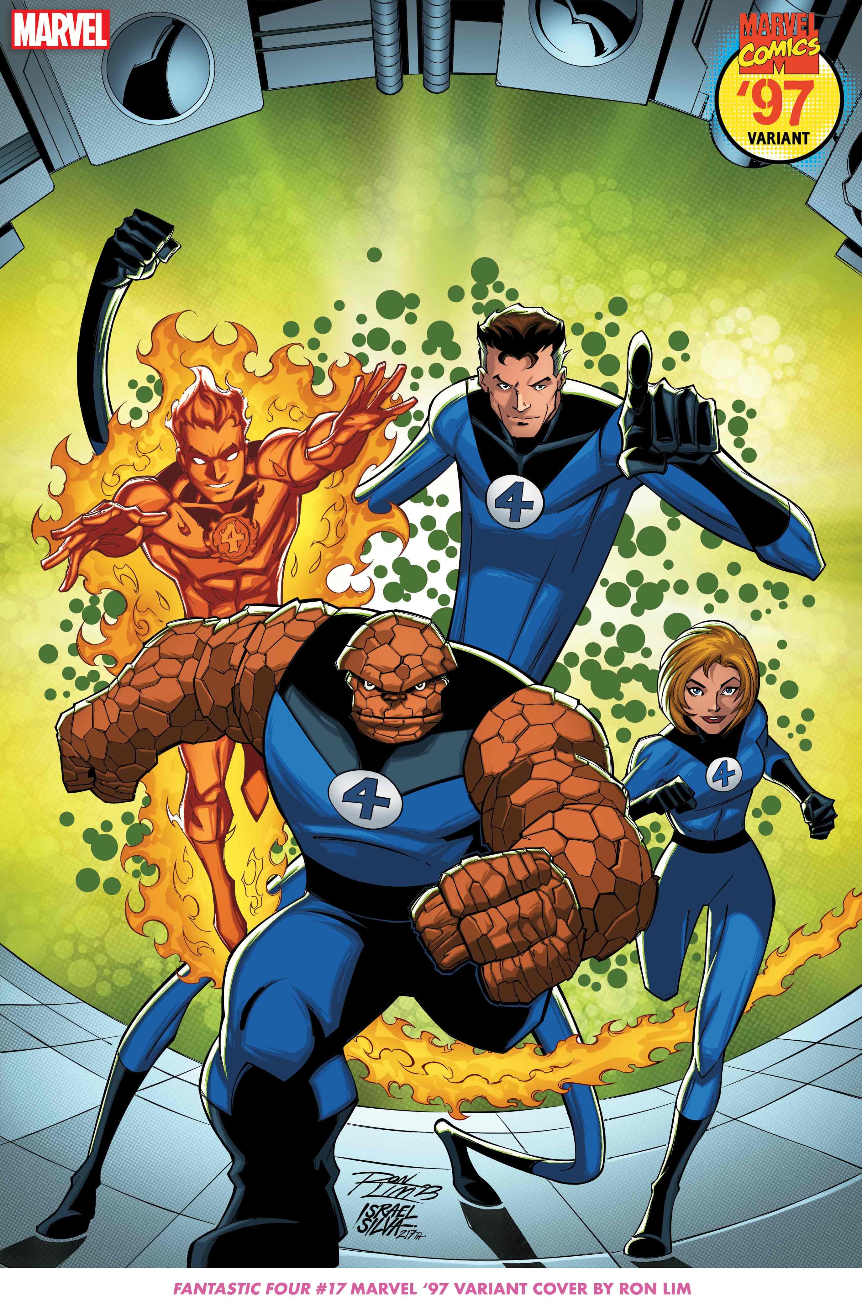FANTASTIC FOUR #17 Marvel ‘97 Variant Cover by Ron Lim​​​​​​​
