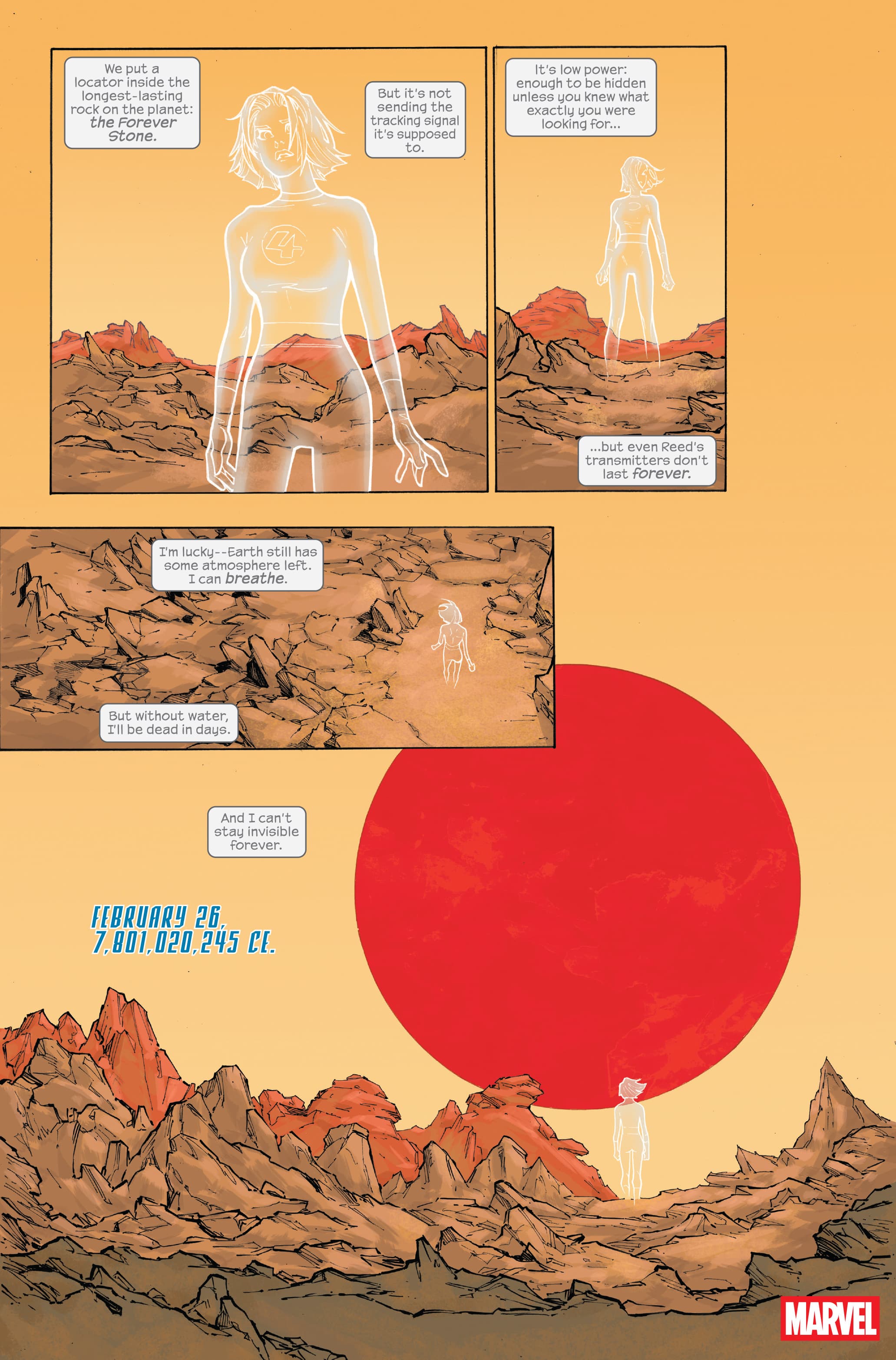 FANTASTIC FOUR #2 Art by HUMBERTO RAMOS