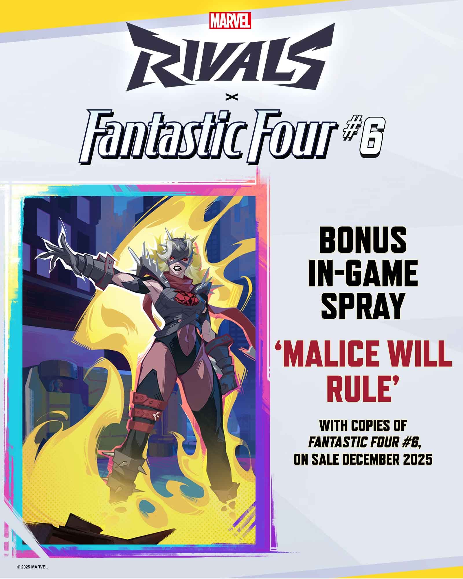 FANTASTIC FOUR #6 Marvel Rivals Spray