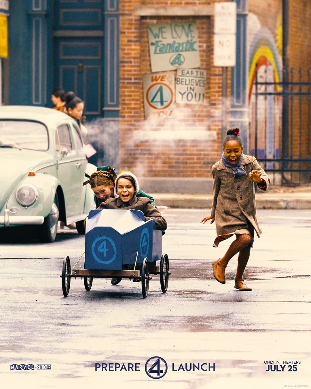 'The Fantastic Four: First Steps' teaser poster