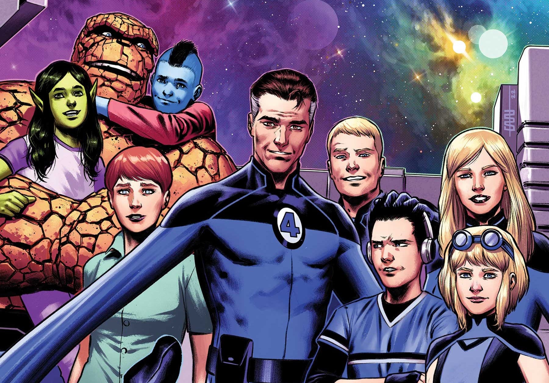 FANTASTIC FOUR (2018) #46 cover by Cafu