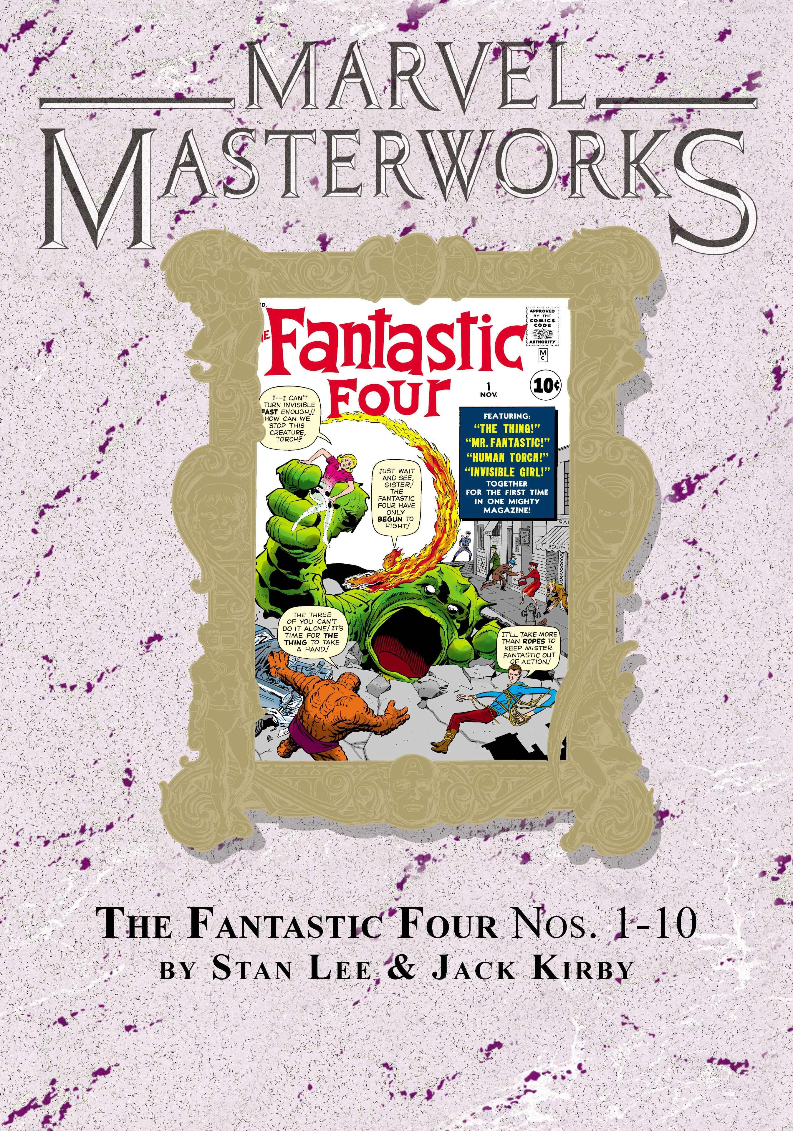MARVEL MASTERWORKS: THE FANTASTIC FOUR VOL. 1 HC – REMASTERWORKS (DM EXCLUSIVE VARIANT COVER), on sale June 2023