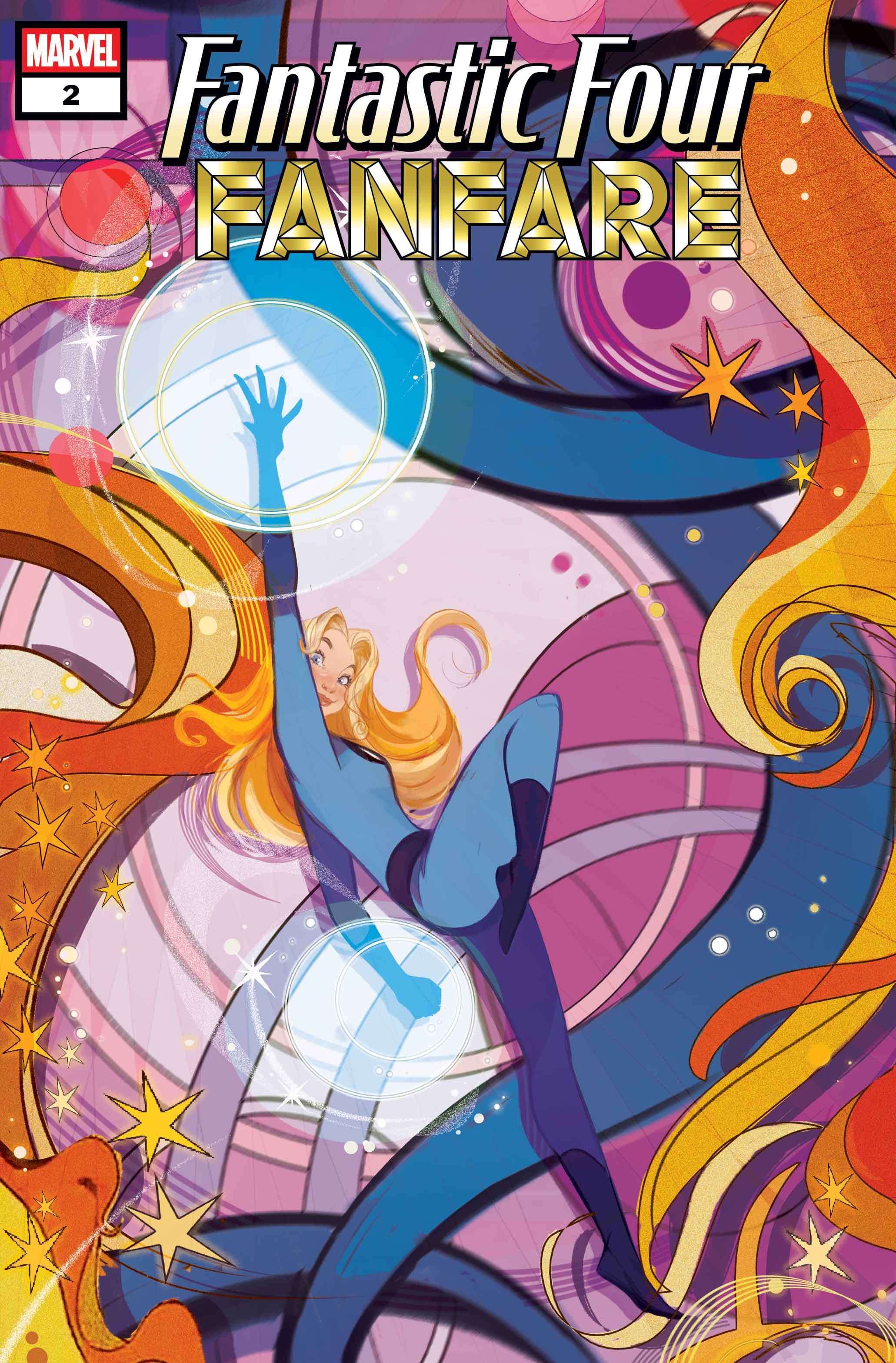 FANTASTIC FOUR FANFARE #1 Connecting Cover by Nicoletta Baldari