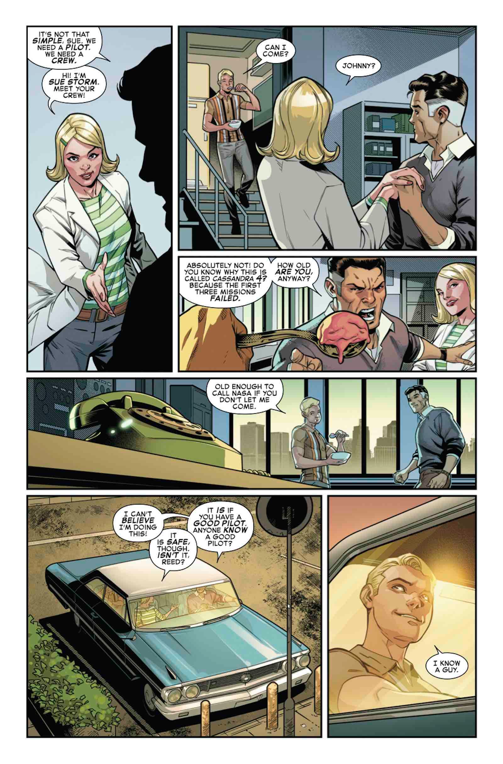 FANTASTIC FOUR: LIFE STORY #1 preview pages