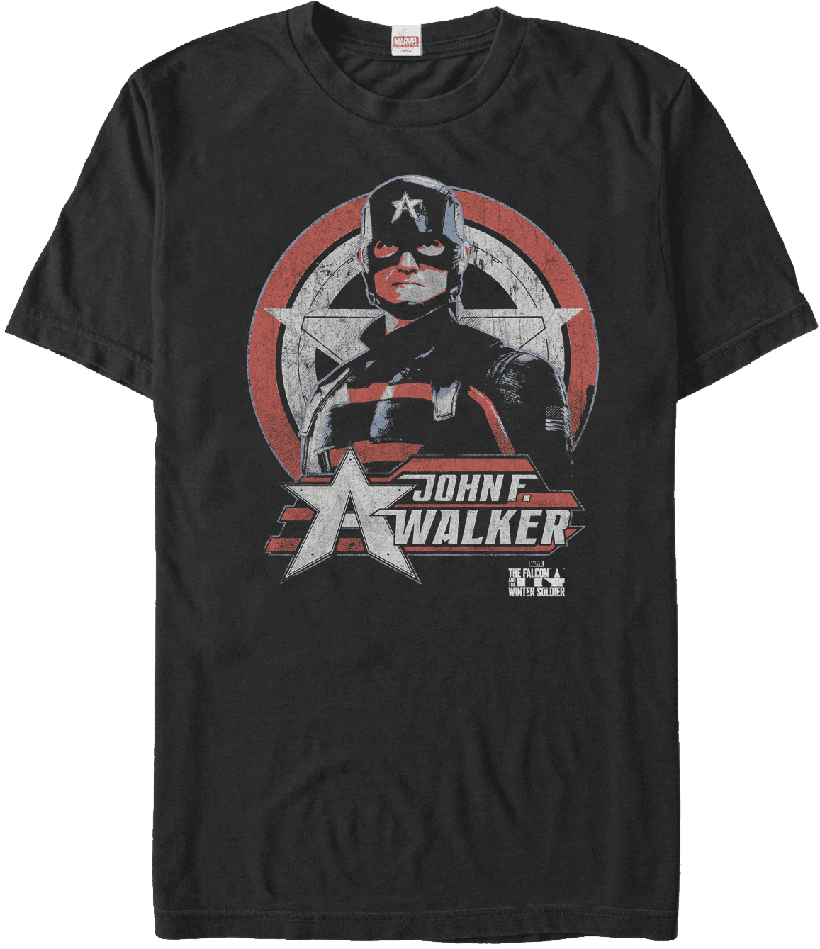 <a href=https://www.hottopic.com/product/marvel-the-falcon-and-the-winter-soldier-captain-walker-t-shirt/15523134.html>Captain Walker Shield T-Shirt</a> / Hot Topic