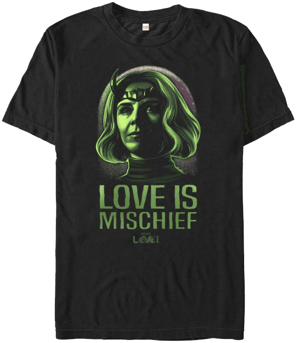 'Love is Mischief' Sylvie T-Shirt