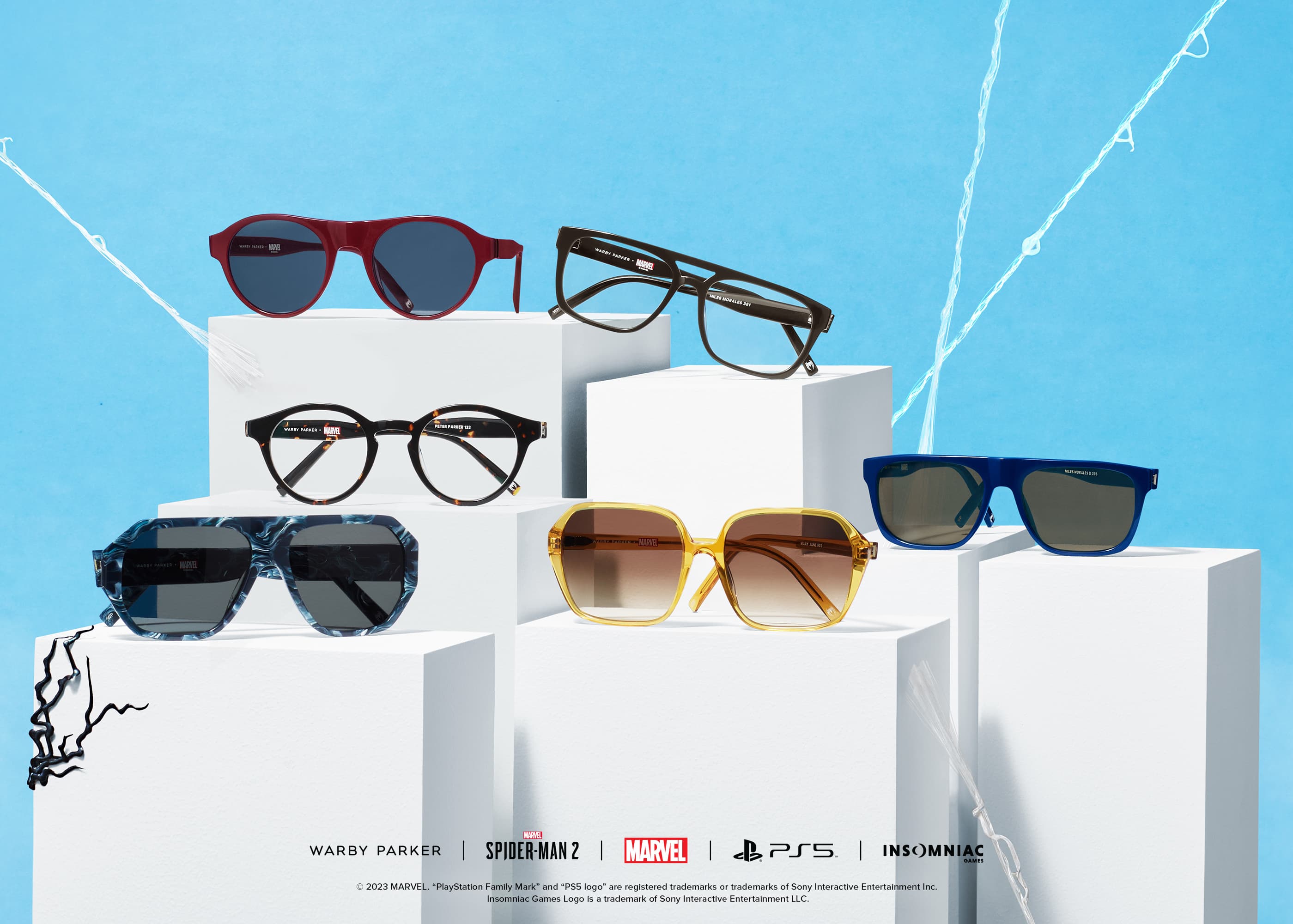 warby parker marvel's spider-man 2