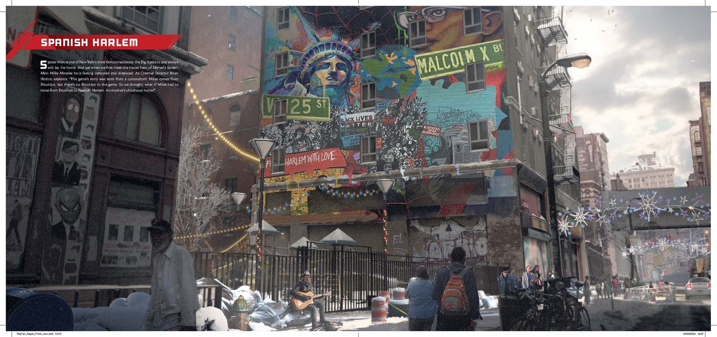 Marvel’s Spider-Man: Miles Morales – The Art of the Game 