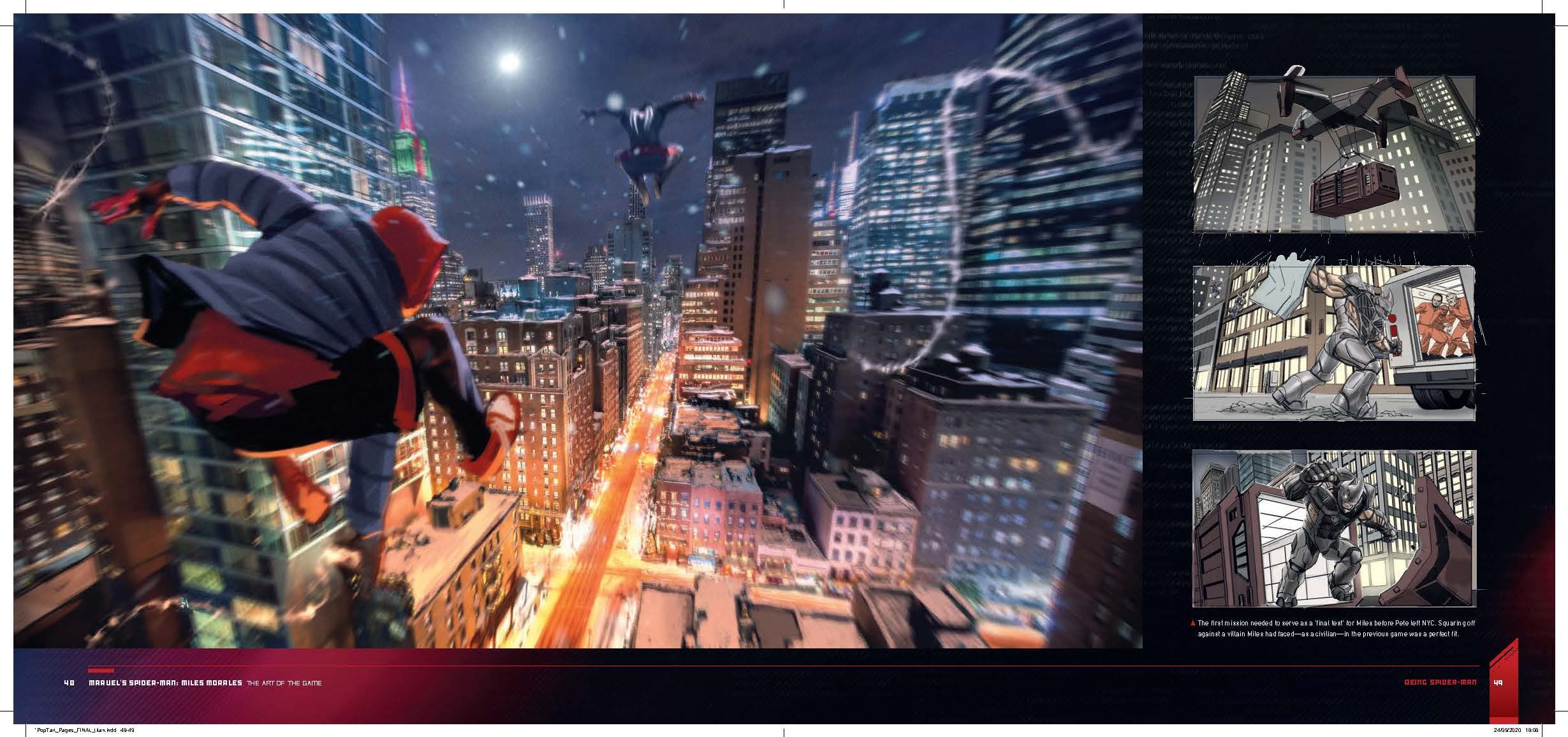 Marvel’s Spider-Man: Miles Morales – The Art of the Game 