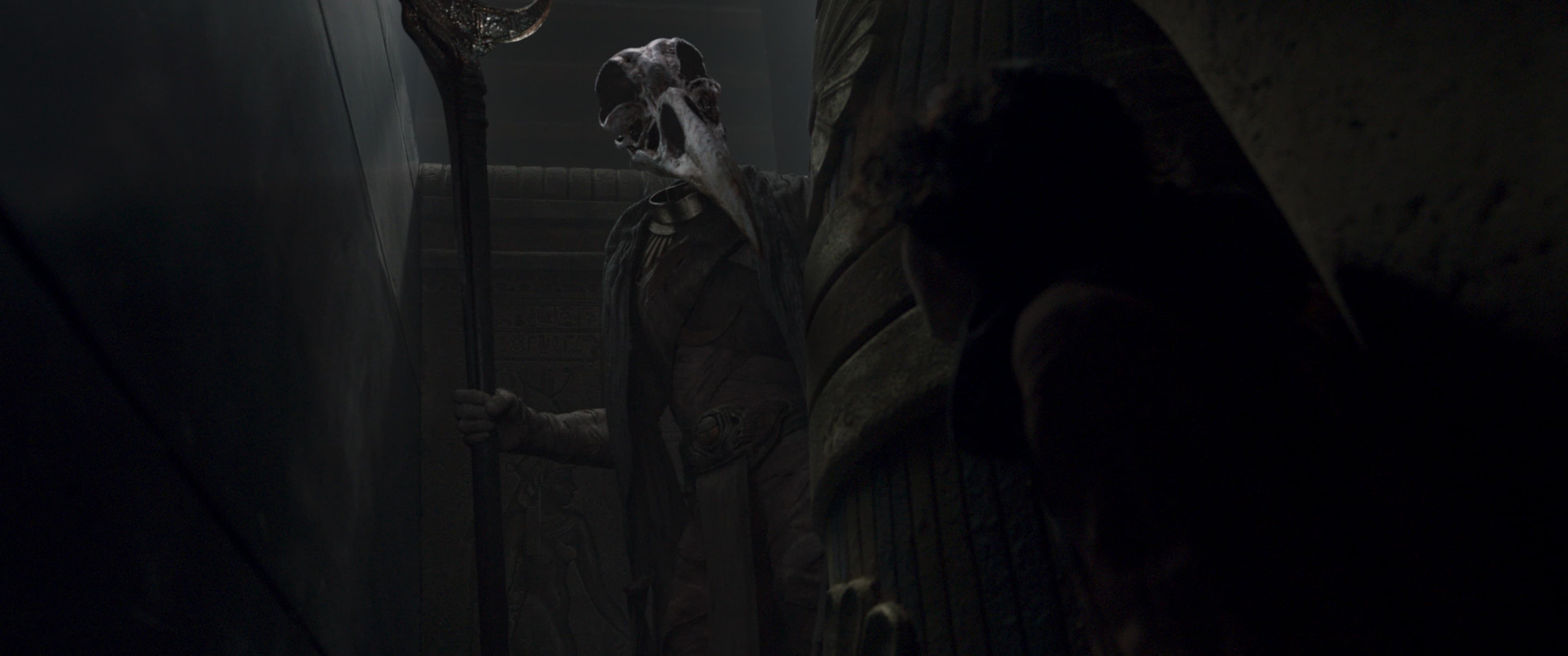 Moon Knight - Khonshu and Layla El-Faouly (May Calamawy)