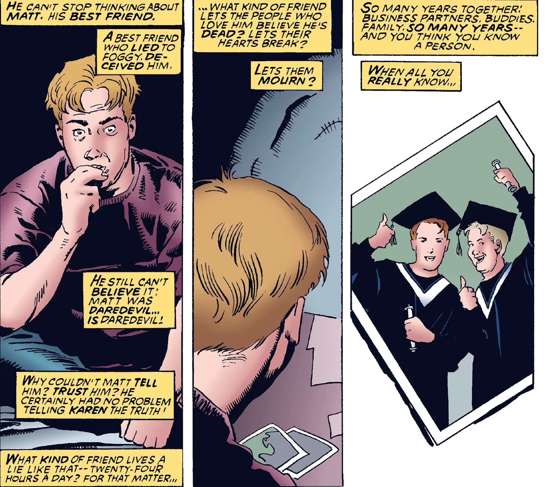 DAREDEVIL (1964) #349 by J. M. DeMatteis and Cary Nord