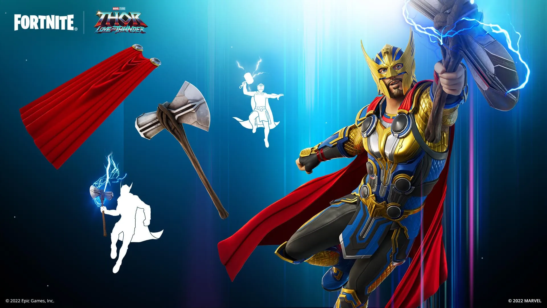 Bring the Hammer Down with Thor Odinson and Mighty Thor in Fortnite