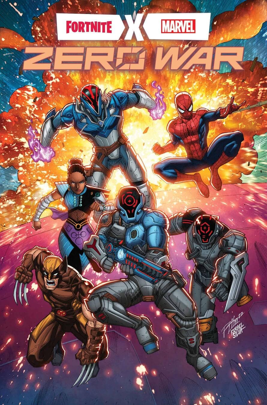 FORTNITE X MARVEL: ZERO WAR #1 variant cover by Ron Lim