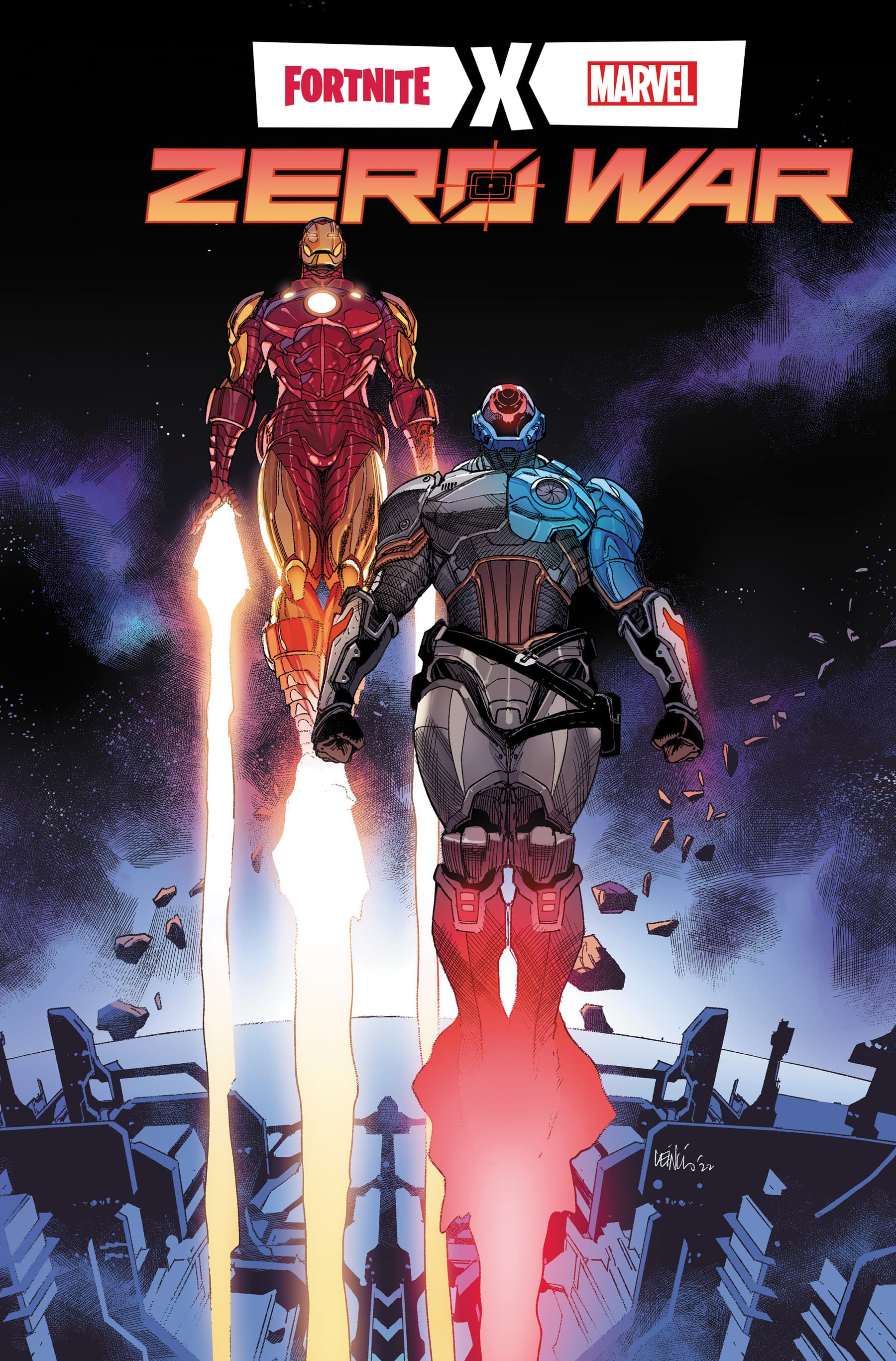 FORTNITE X MARVEL: ZERO WAR #2 main cover by Leinil Francis Yu