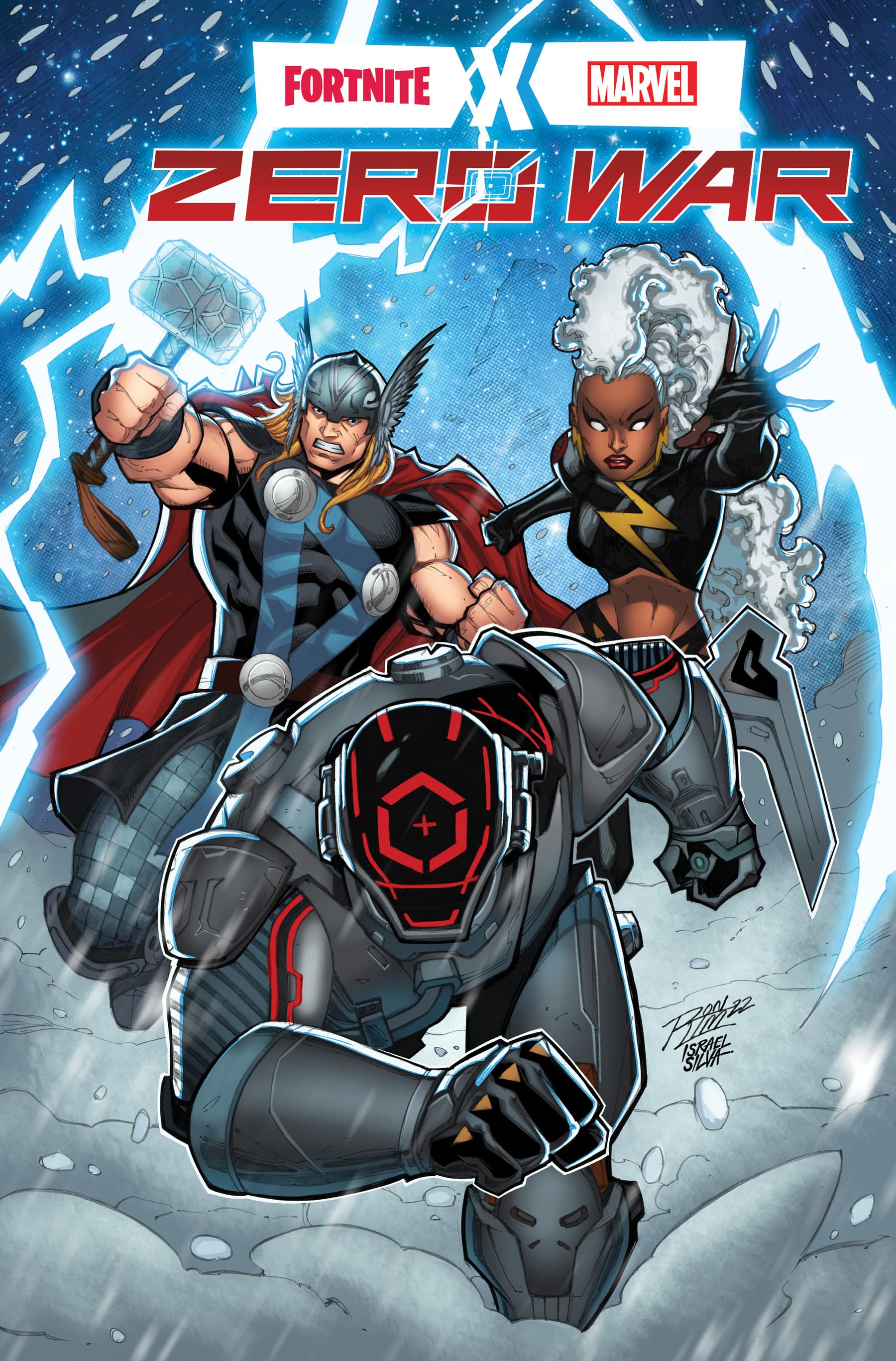 FORTNITE X MARVEL: ZERO WAR #2 variant cover by Ron Lim